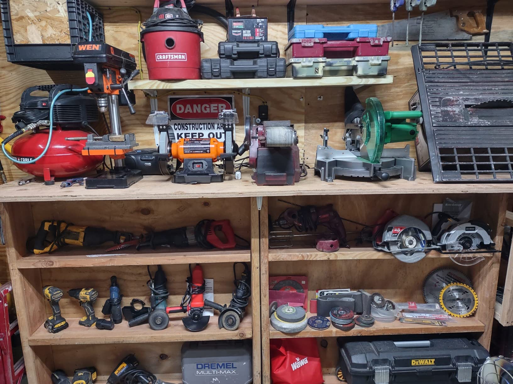 WEN BG4282 4.8-Amp 8-Inch Single Speed Bench Grinder with LED Work Lights customer photo 1