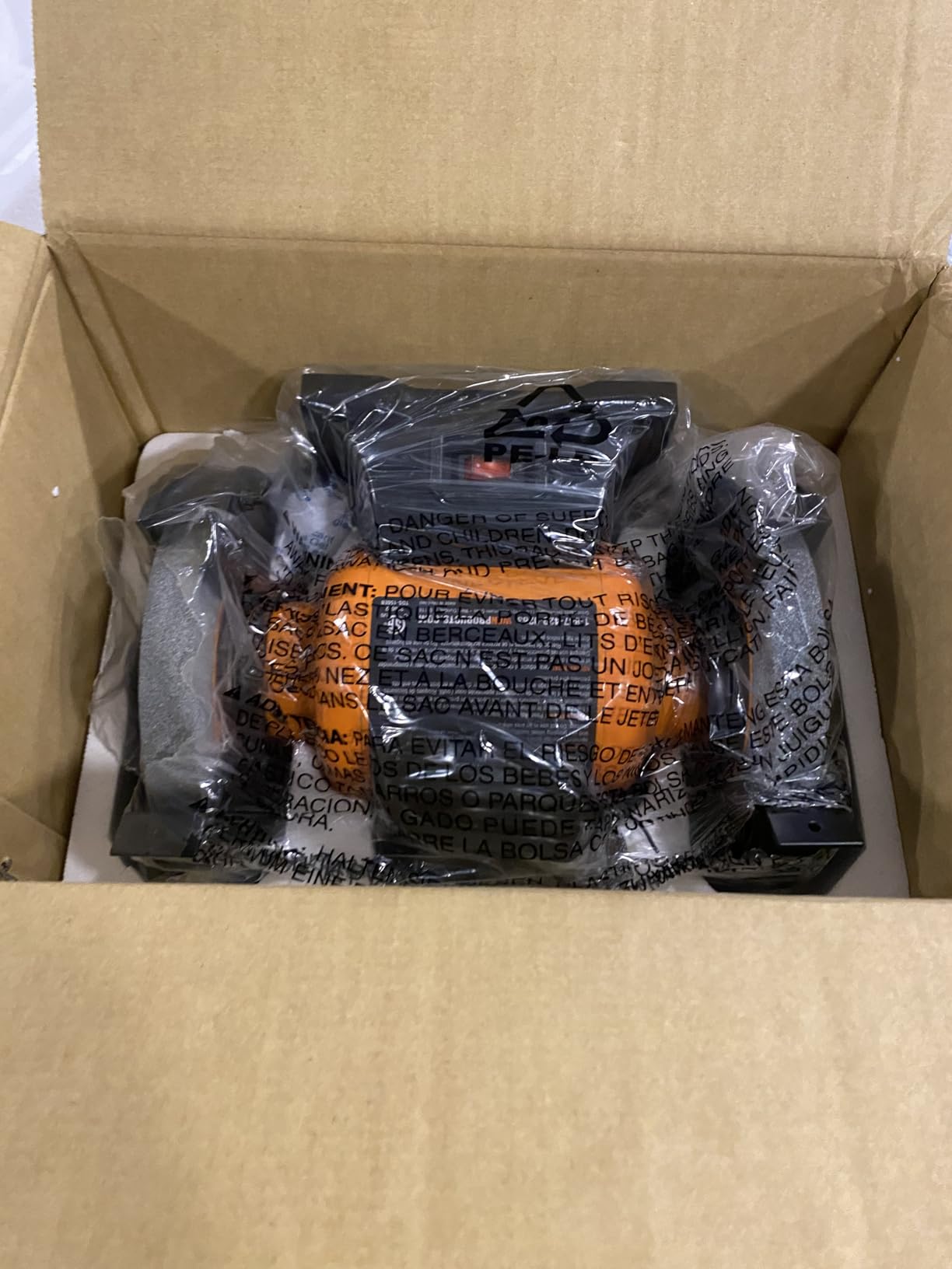 WEN BG4260 2.1-Amp 6-Inch Single Speed Bench Grinder customer photo 1