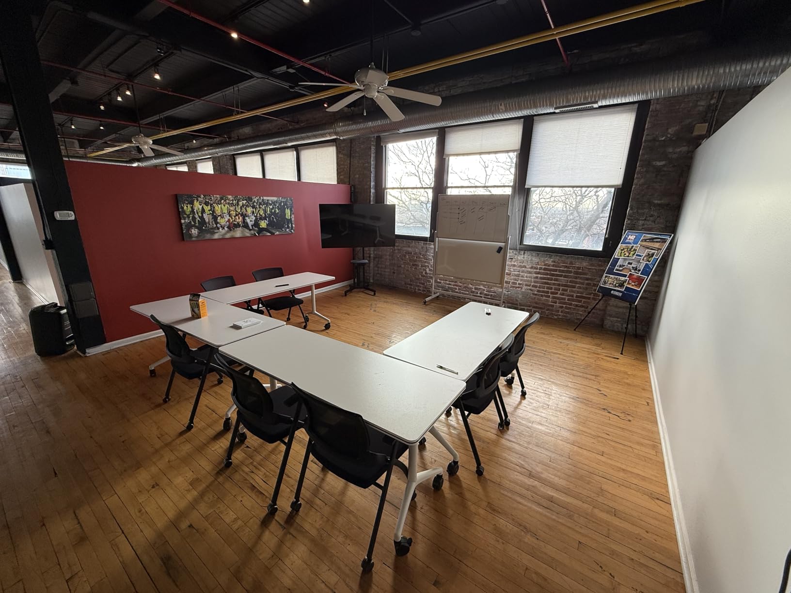 maxtek Dry Erase Whiteboard Height Adjustable, Easel Stand Rolling White Board on Wheels - 48 x 60 Large Mobile Dry Erase Board, 4' x 5' Double Sided Magnetic Whiteboard for School Office Home customer photo 2