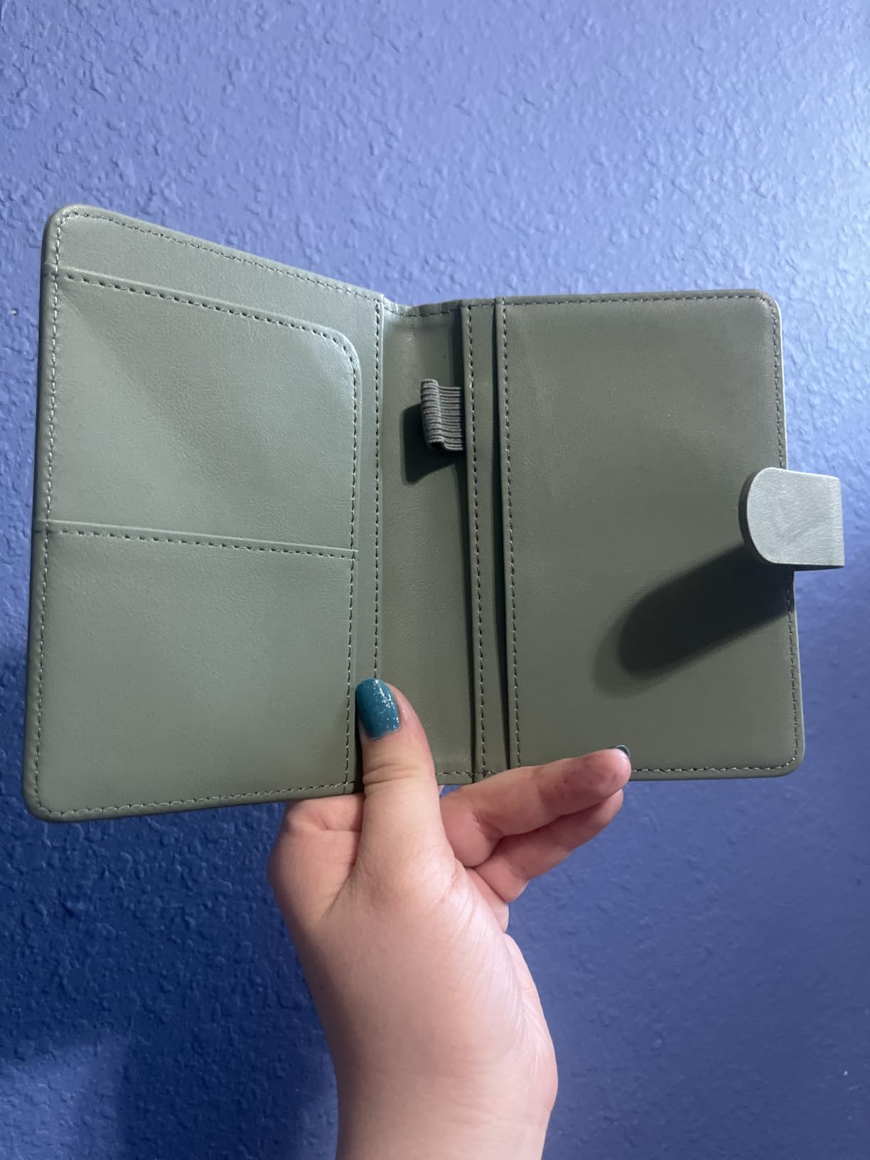 Premium Leather Passport Holder Covers Case, Waterproof Rfid Blocking Travel Wallet Passport Holder with Pen Holder, Cute Passport Book for Women/Men customer photo 1