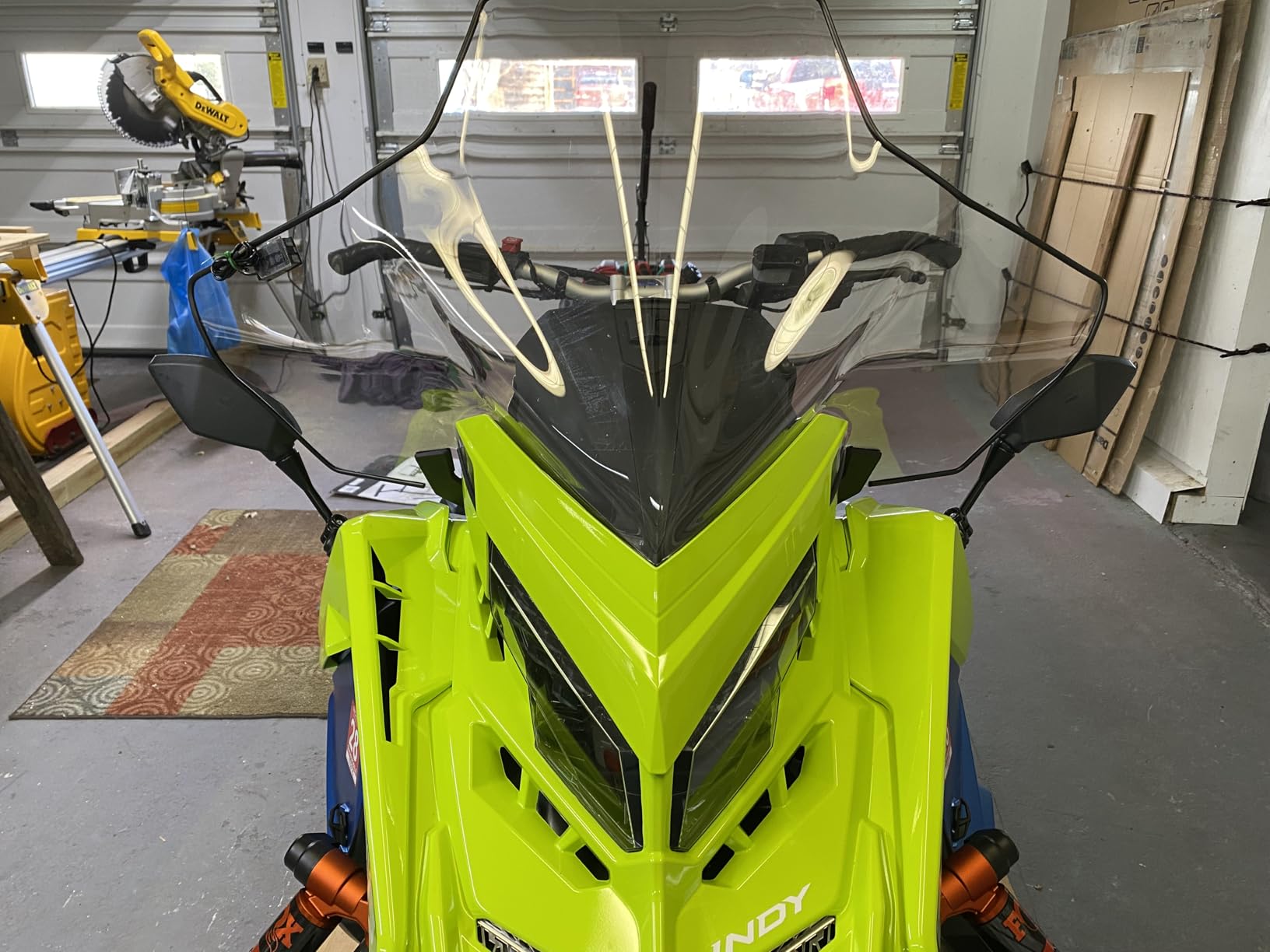 Polaris Snowmobile Full Coverage Windshield - 2889256 customer photo 1