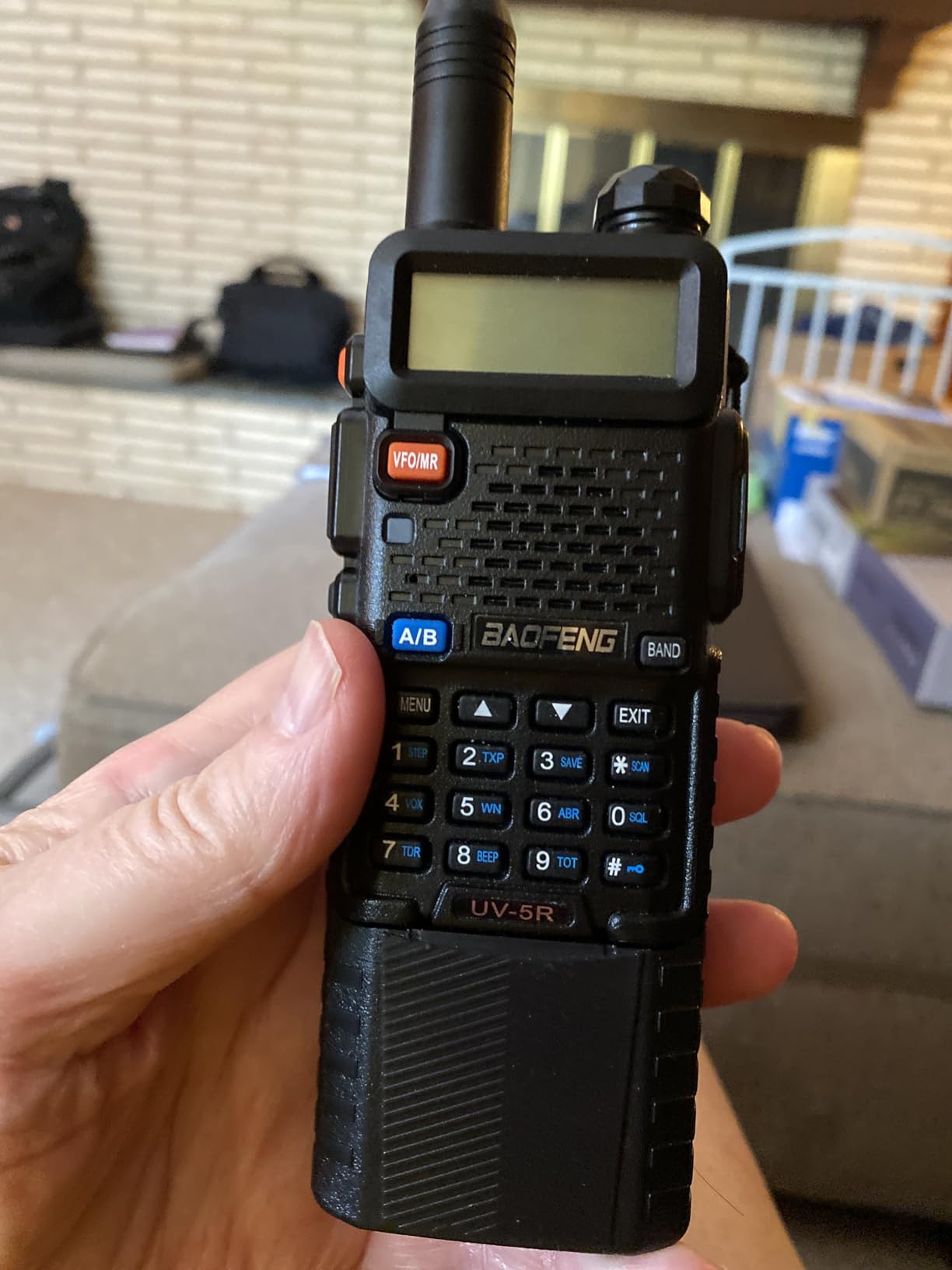 UV-5R 8 Watt Ham Radio BaoFeng Radio with Extra 1800mAh Battery and 771 Antenna Dual Band Ham Radio Handheld Includes Full Kit Walkie Talkie customer photo 1