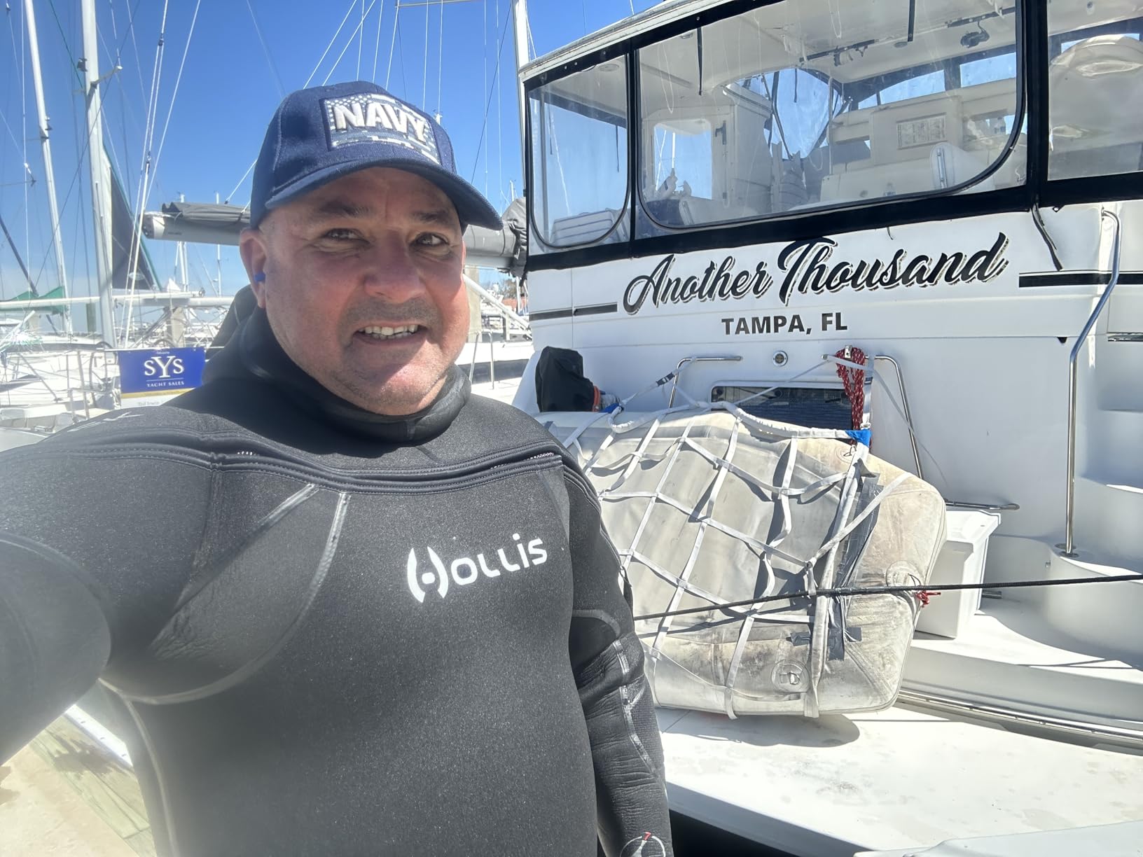 Hollis 8/7/6mm NeoTek V2 Unisex Hooded Semi-Dry Suit - XX-Large customer photo 1