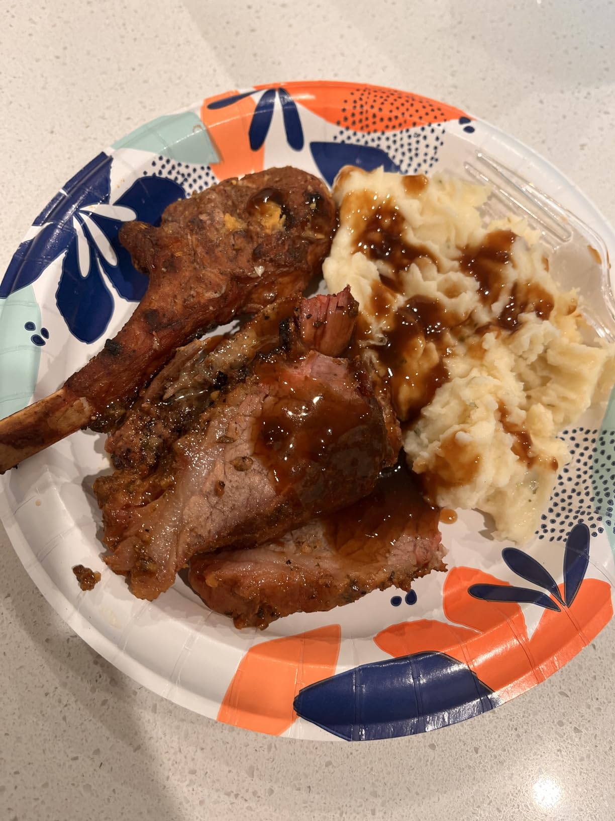 Ceramic Kamado Charcoal BBQ Grill and Smoker, Stainless Steel Grates -15