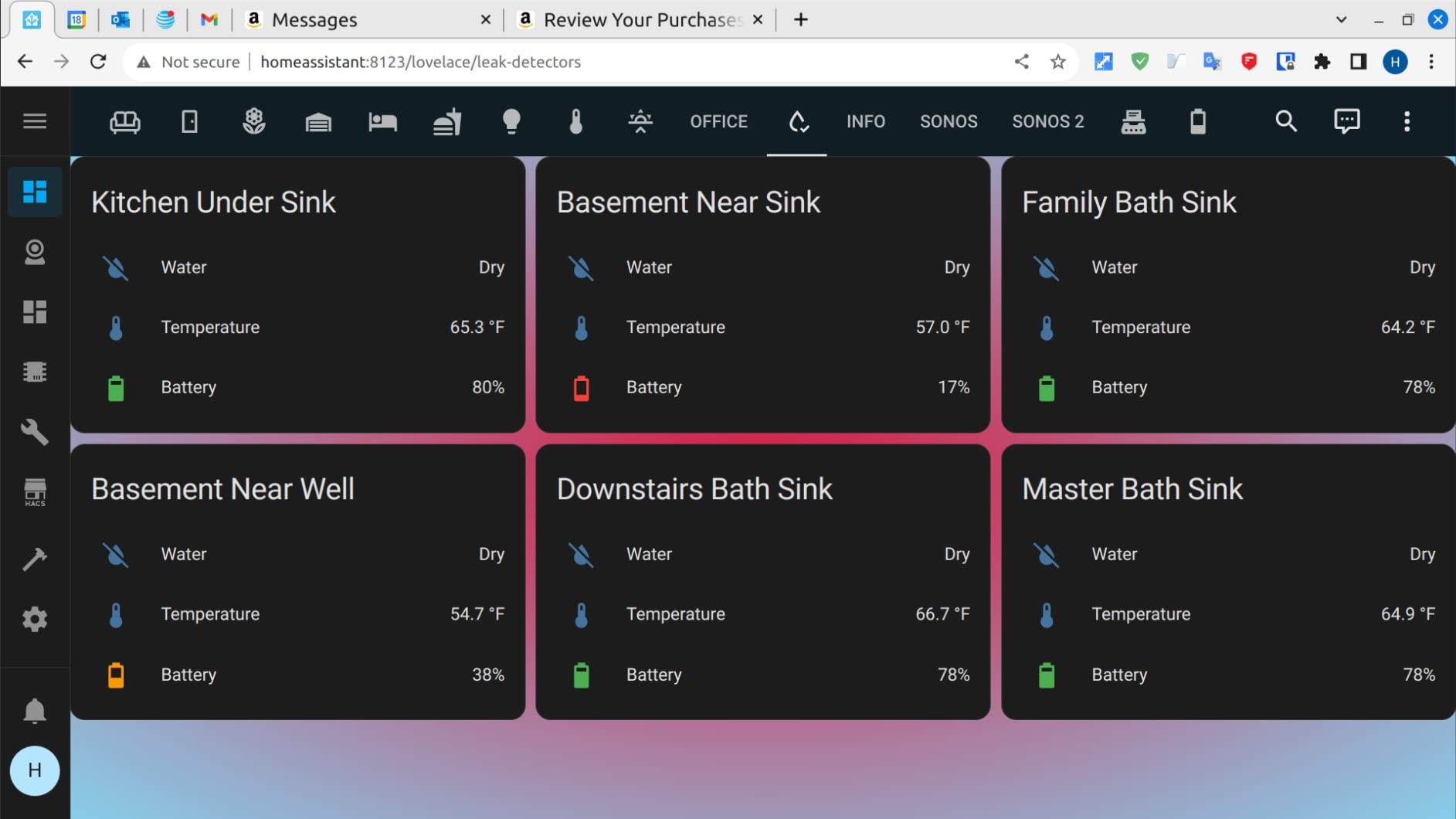 Aeotec SmartThings Water Leak Sensor, ZigBee, Battery Powered, Smart Home Hub Compatible customer photo 1