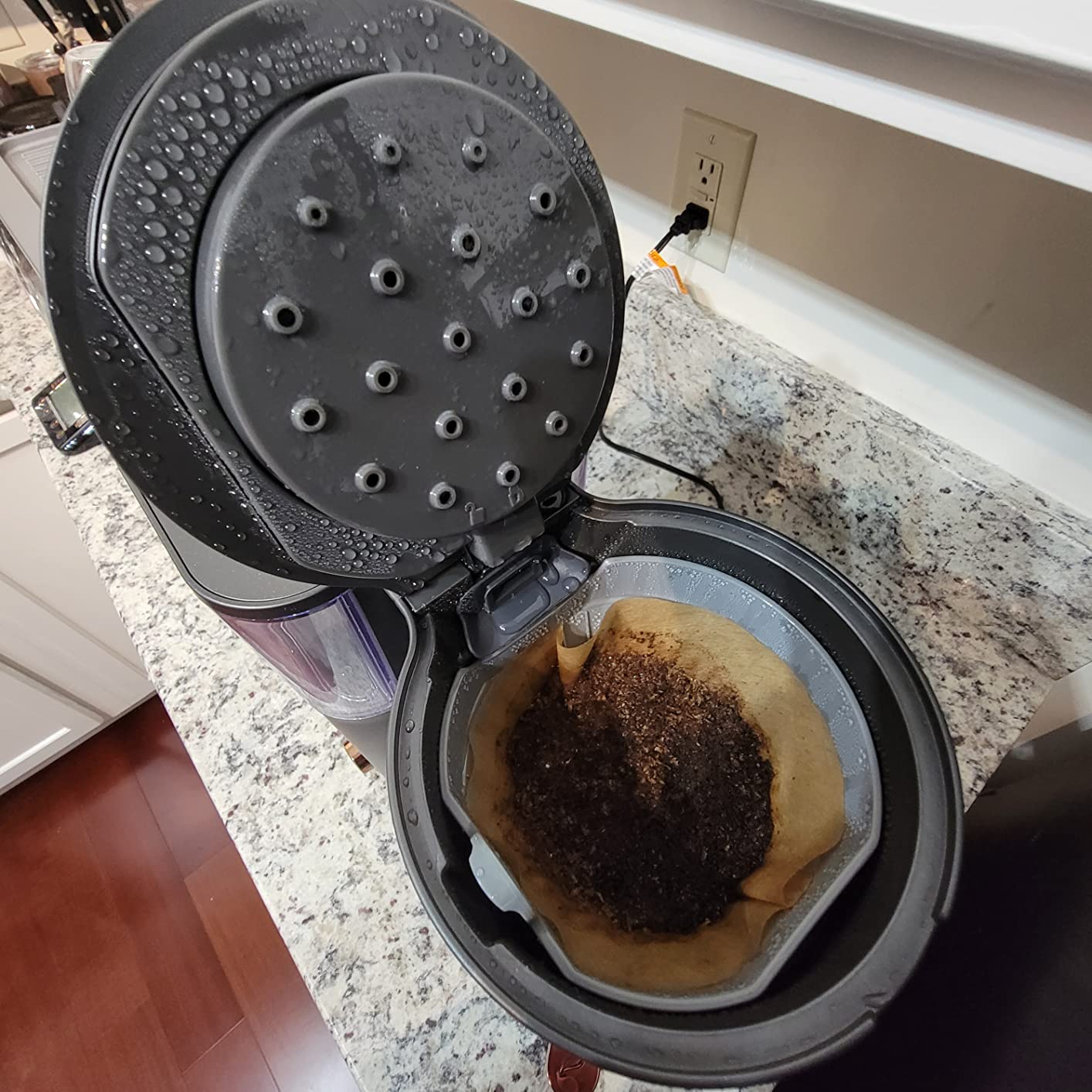 Café Specialty Drip Coffee Maker | 10-Cup Insulated Thermal Carafe | WiFi Enabled Voice-to-Brew Technology | Smart Home Kitchen Essentials | SCA Certified, Barista-Quality Brew | Matte Black customer photo 1