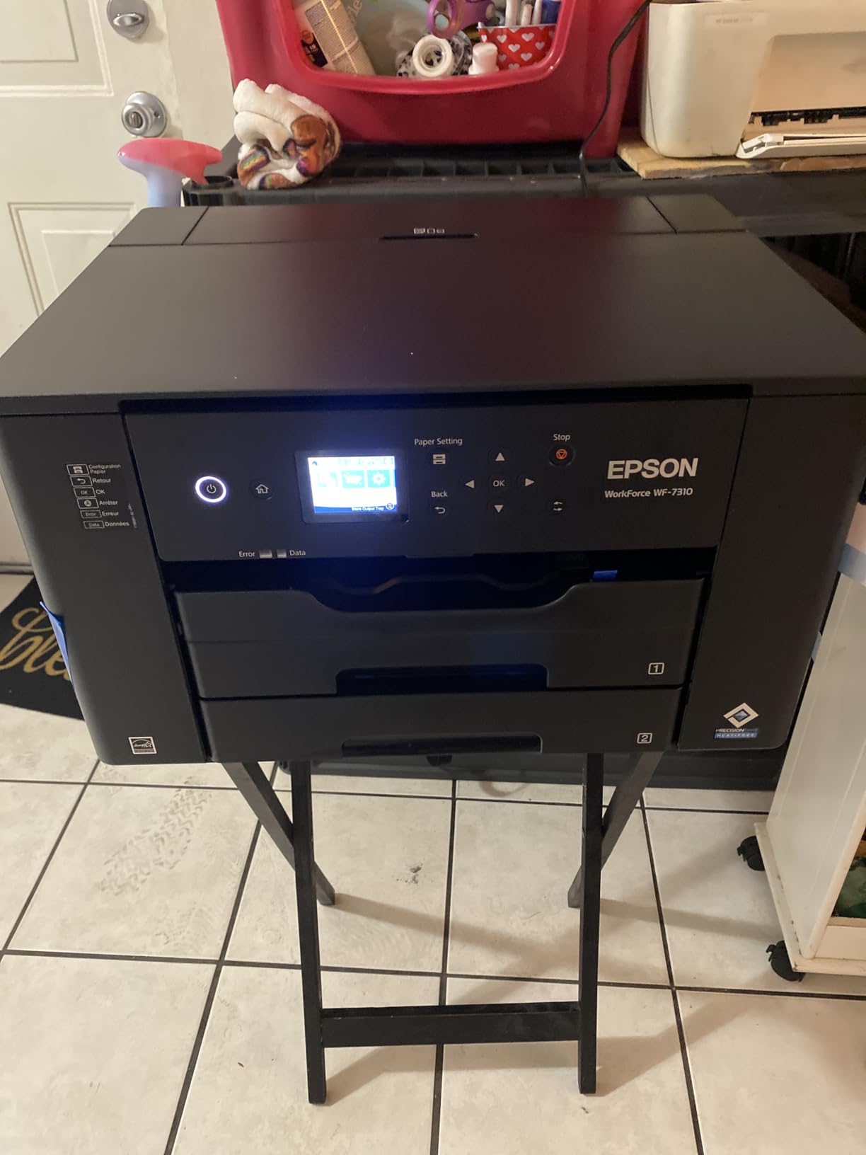 Epson WorkForce Pro WF-7310 Wireless Wide-Format Printer with Print up to 13