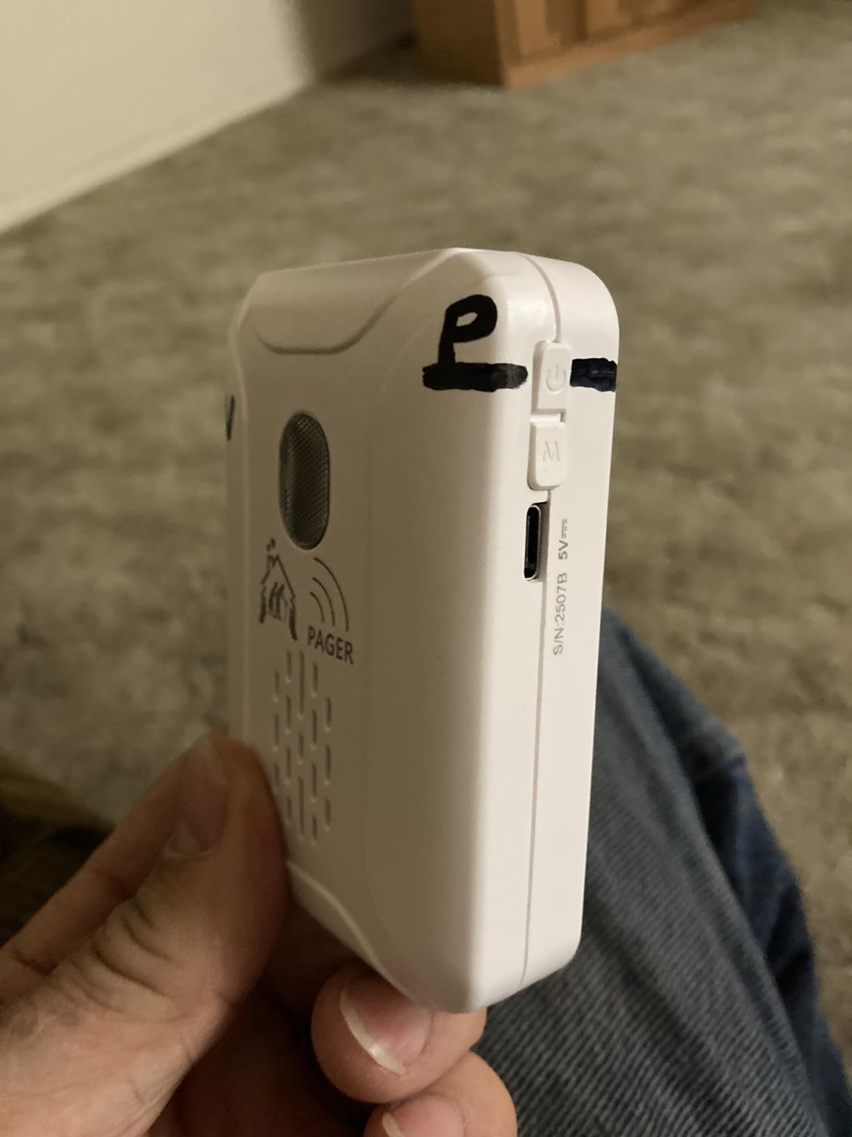 Upgraded Version Bed Sensor Alarm and Fall Prevention for Elderly/Dementia and More,Caregiver Pager Motion Sensor Alert with 5 Volume Level,Bed Alarm for Elderly Adults Wireless customer photo 2