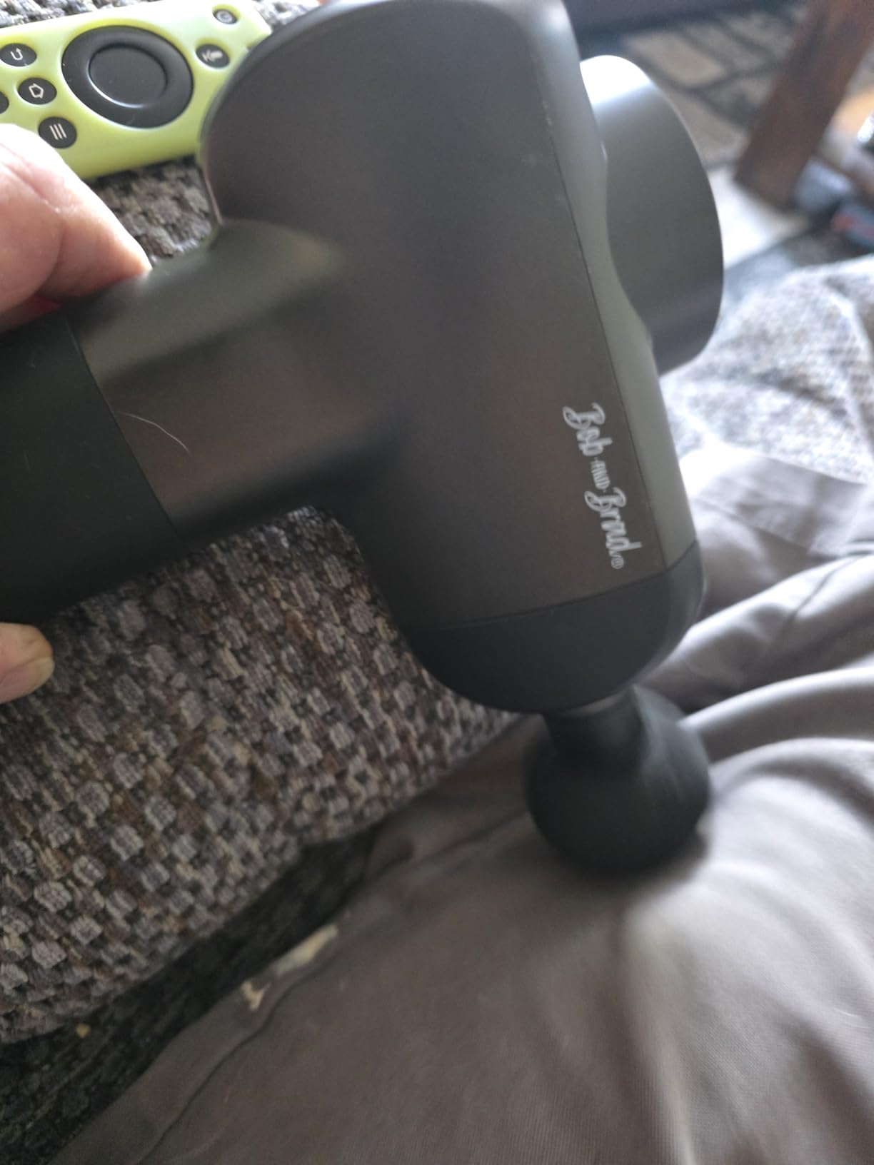 BOB AND BRAD X6 Pro Massage Gun Deep Tissue Percussion with Metal Head Therapy, Professional Muscle Massage Gun for Athletes, Electric Massager Gun for Pain Relief,Christmas Gift for Men Women Dad Mom customer photo 1