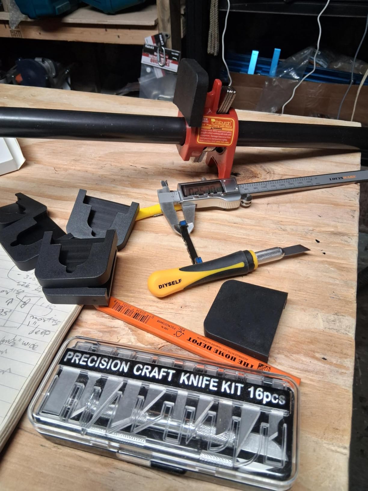 DIYSELF 16-Piece Exacto Knife Set, Craft Knife & Hobby Knife Kit, Precision Knife with Magnetic Storage Case, Exacto Knife for Crafting, Paper, Foam, Vinyl, Models, 3D Printing, Junk Journal Supplies customer photo 2