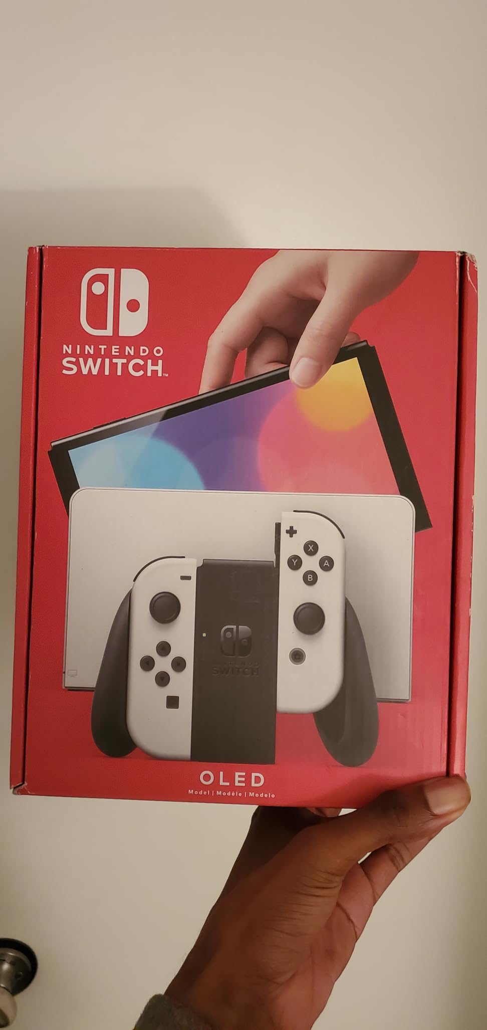 Nintendo Switch - OLED Model w/White Joy-Con customer photo 1