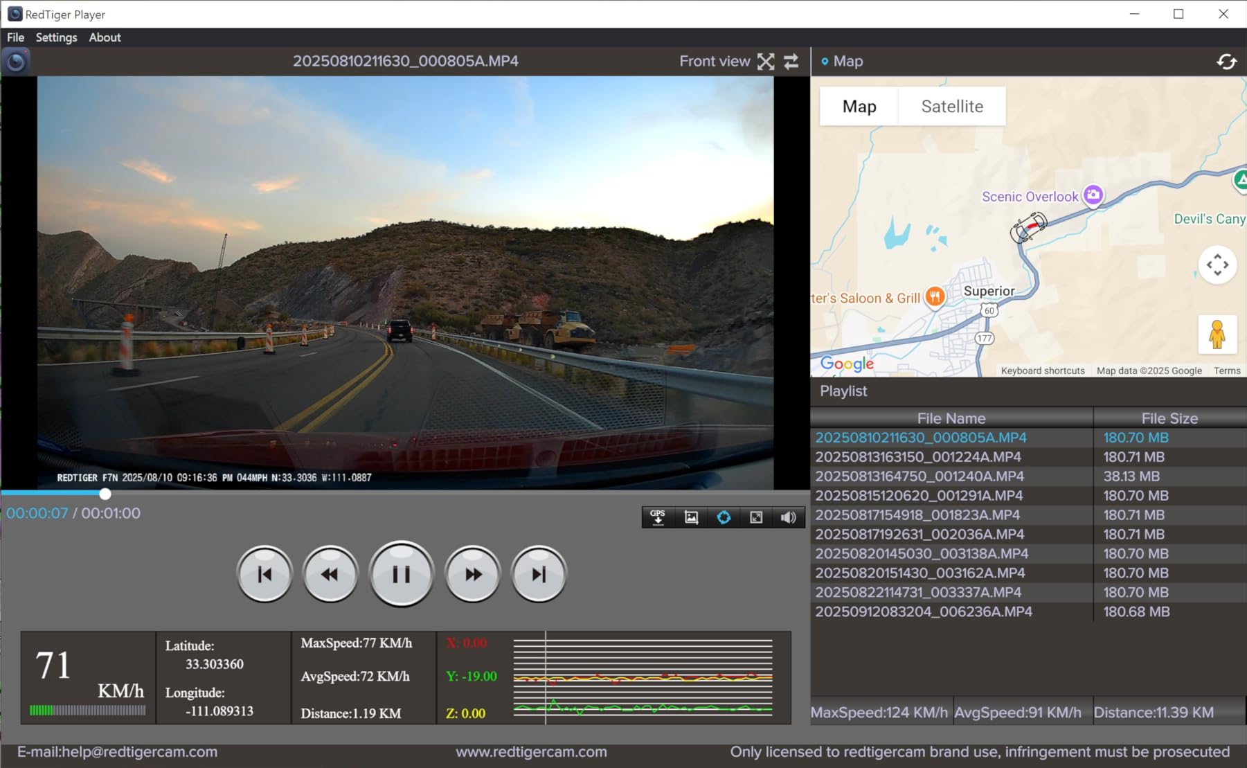 REDTIGER 4K Dash Cam Front Rear, STARVIS 2 Sensor, Free Card Included, 5.8GHz WiFi-20MB/s Fast Download, Dash Camera for Cars with GPS, WDR Night Vision, 170°Wide Angle, 24H Parking Mode(F7NP) customer photo 2
