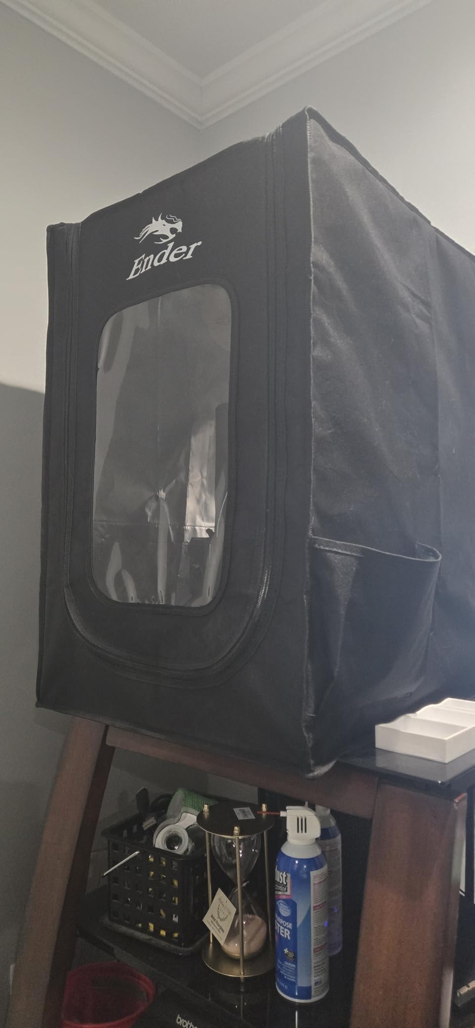 Creality 3D Printer Enclosure Fireproof and Dustproof Tent Constant Temperature Protective Cover Room for Creality Ender 3V2/Ender 3V2 Neo/Ender 3S1/Ender 3Pro/Ender 3 3D Printer customer photo 1