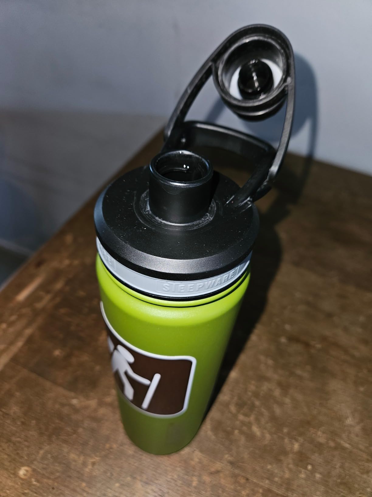 The Tea Spot Steepware Tea Tumbler and Thermos, 22oz, Tea Bottle with tea infuser for loose leaf tea or iced coffee, Sleek Double Wall Tumbler & Insulated Travel Bottle - Olive customer photo 1