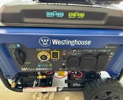 Westinghouse 4650 Peak Watt Portable Generator, RV Ready 30A Outlet, Gas Powered, CO Sensor customer photo 1
