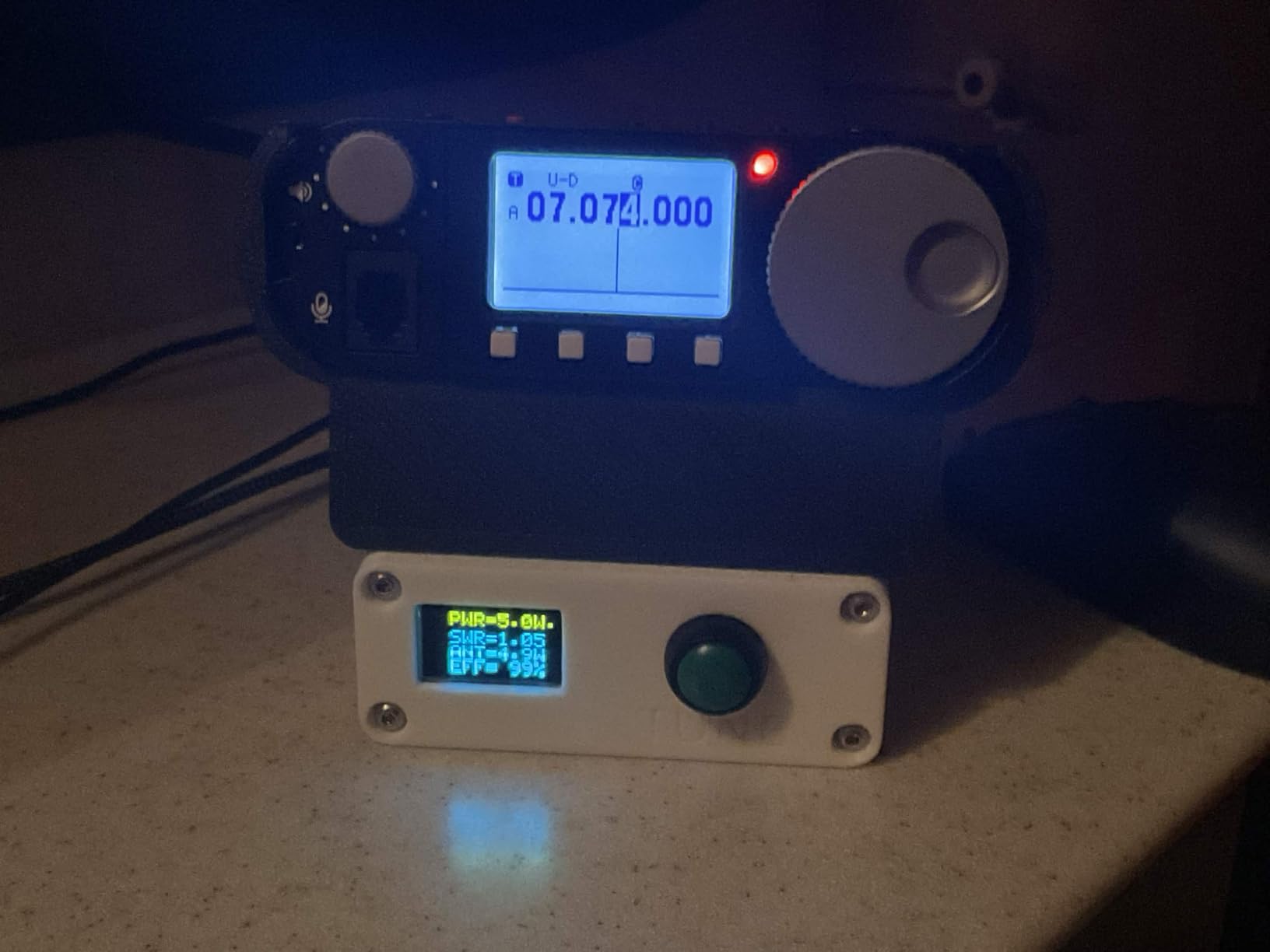 Malahit ATU-100 Antenna Tuner DIY Kits 1.8-50MHz atu100 Automatic Antenna Tuner by N7DDC 7x7 0.96 Inch OLED SMT and chip soldered 3.2 Version Firmware Programmed Unassembled customer photo 1