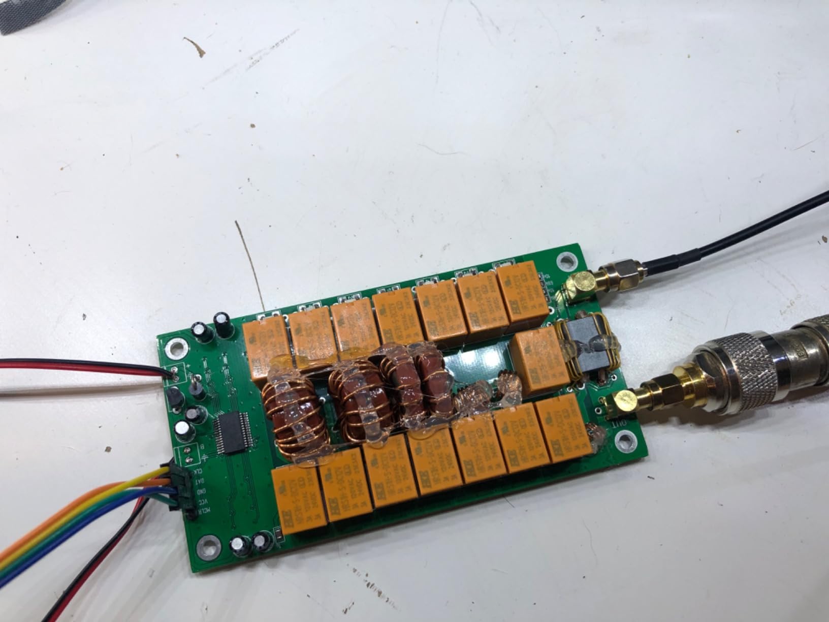 Malahit ATU-100 Antenna Tuner DIY Kits 1.8-50MHz atu100 Automatic Antenna Tuner by N7DDC 7x7 0.96 Inch OLED SMT and chip soldered 3.2 Version Firmware Programmed Unassembled customer photo 2