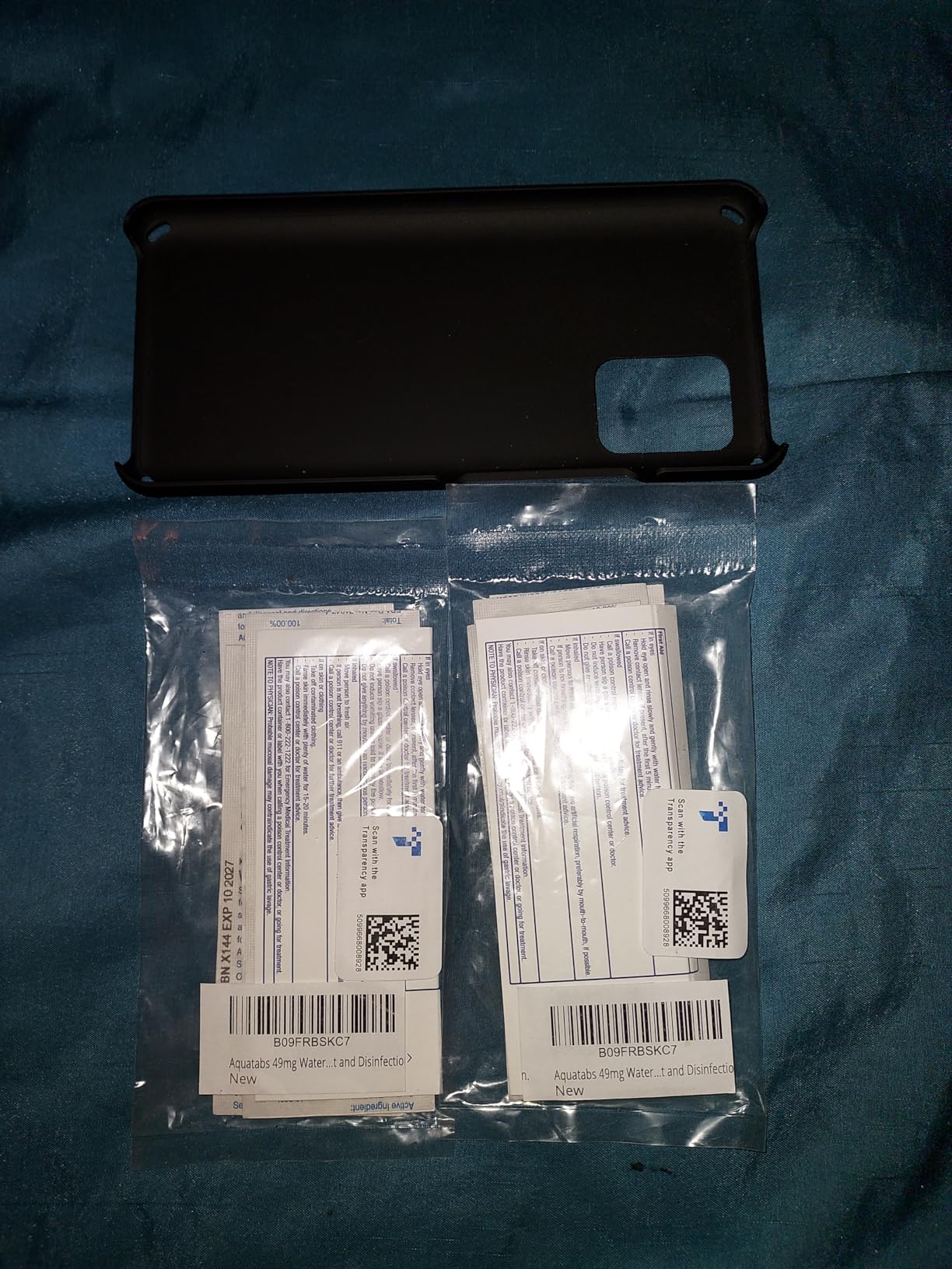 Aquatabs 49mg Water Purification Tablets (100 Pack). Water Filtration System for Hiking, Backpacking, Camping, Emergencies, Survival, and Home-Use. Easy to Use Treatment and Disinfection. customer photo 2