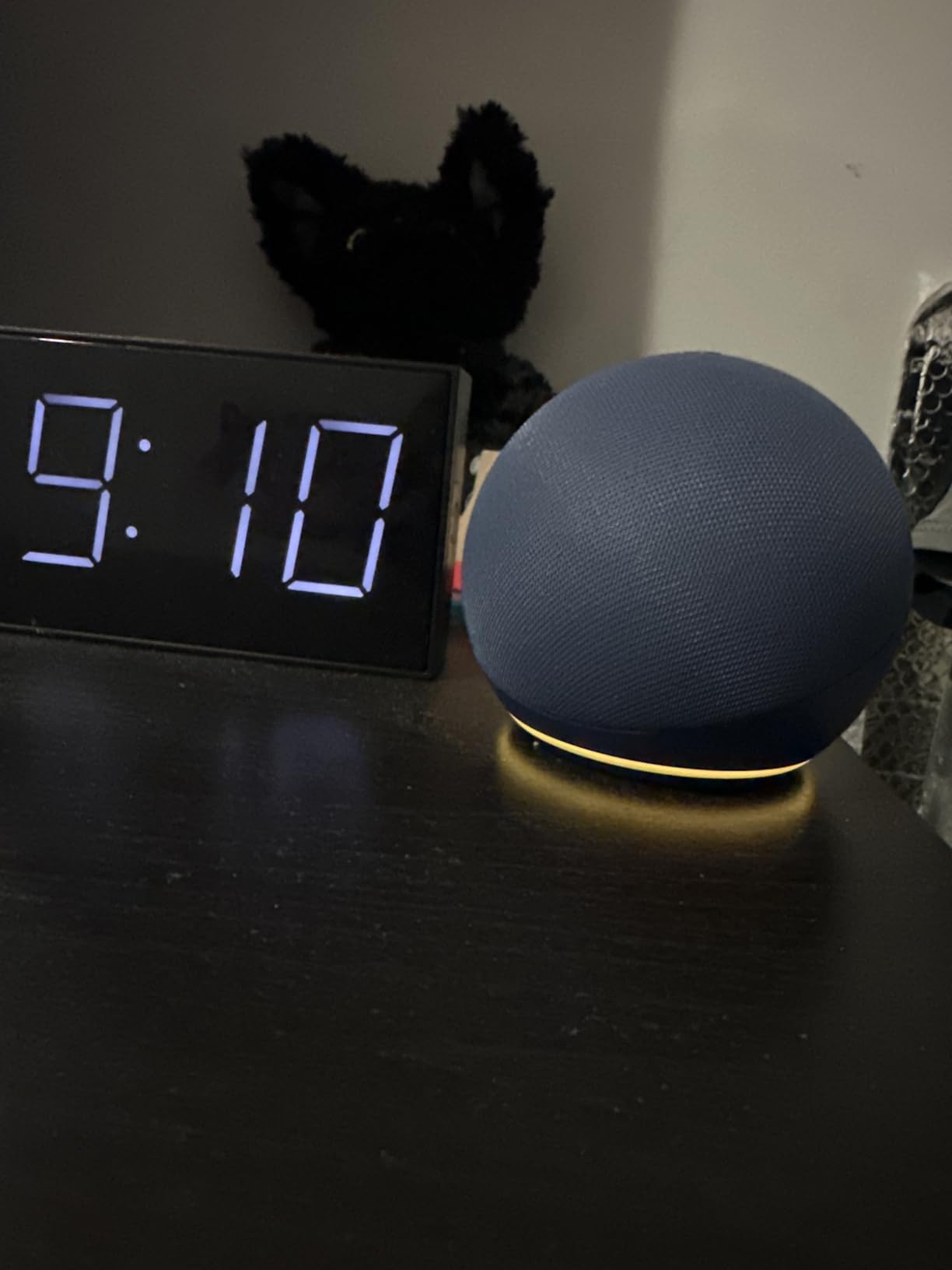 Amazon Echo Dot (newest model) - Vibrant sounding speaker, Designed for Alexa+, Great for bedrooms, dining rooms and offices, Deep Sea Blue customer photo 2