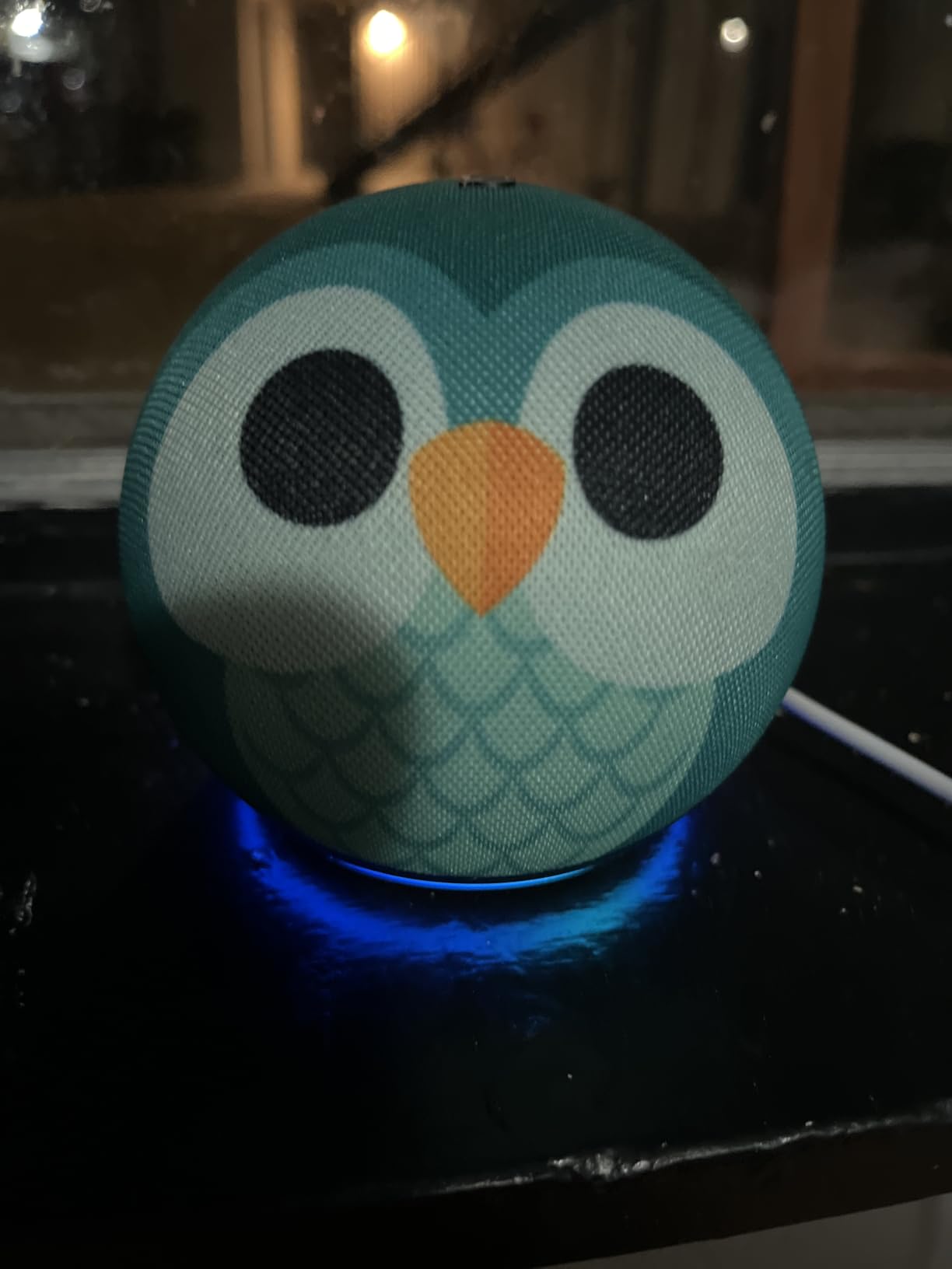 Amazon Echo Dot Kids (newest model) - Designed for kids, Designed for Alexa+, parental controls, Includes 1 Year of Amazon Kids+, Owl customer photo 1