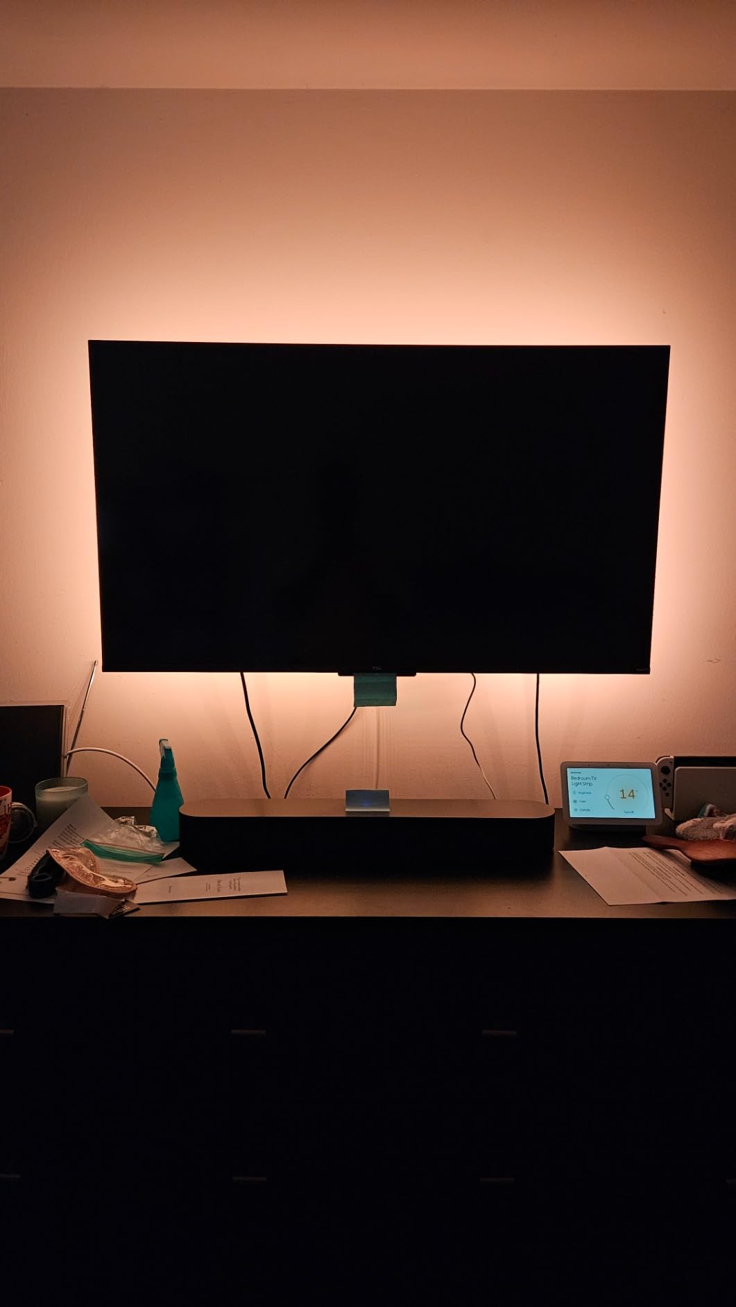 Kasa Smart LED Light Strip, 16.4ft WiFi LED Strip Works with Alexa, Google Home, SmartThings, High Brightness with 16 Million Colors, RGB, Grouping, Adjustable Length, Up to 25,000 Hours (KL400L5) customer photo 2