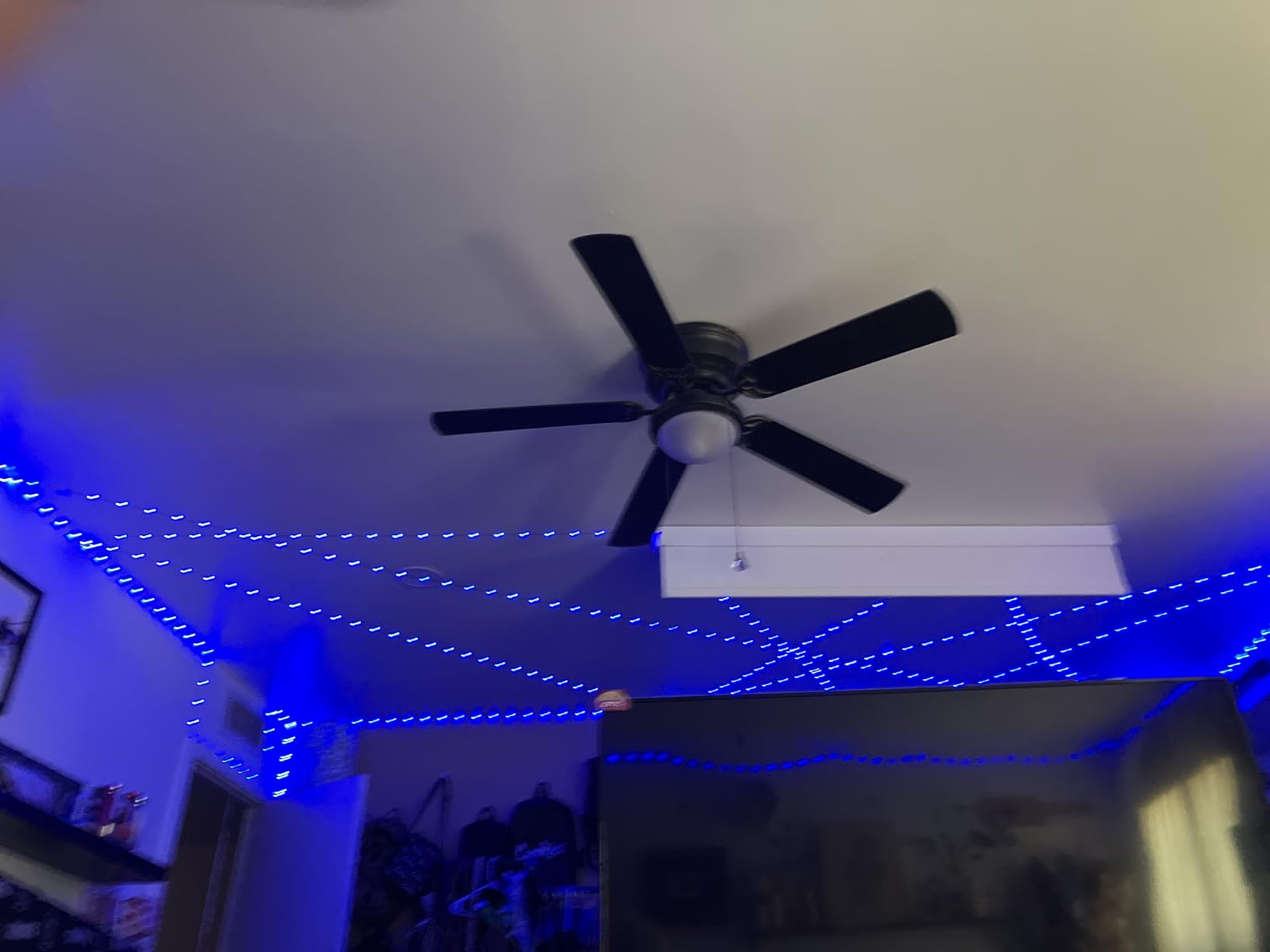 DAYBETTER Led Strip Lights 200 ft (2 Rolls of 100 ft) Ultra Long Smart Light Strips with App Voice Control Remote, RGB Music Sync Color Changing Lights for Bedroom, Kitchen, Party,Home Decoration customer photo 1