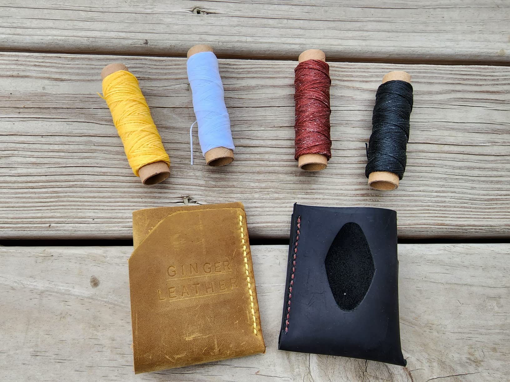 IMZAY 415 PCS Leather Working Kit, Leather Tool Kit, LeatherCrafting Kit for Beginners with Leatherworking Tools Punching Sewing Stamping Sanding Tools for Leathercraft Professional customer photo 1