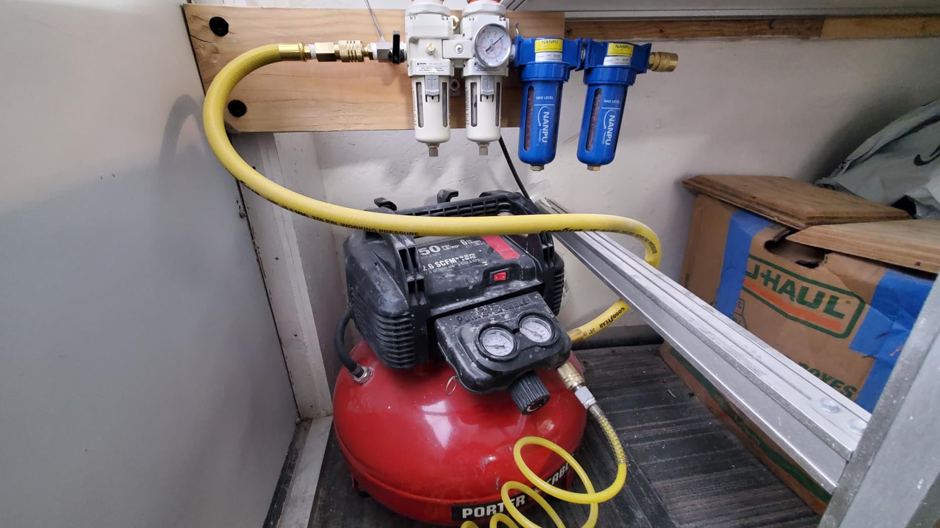 PORTER-CABLE Air Compressor, 6-Gallon, Pancake, Oil-Free (C2002-ECOM) customer photo 2