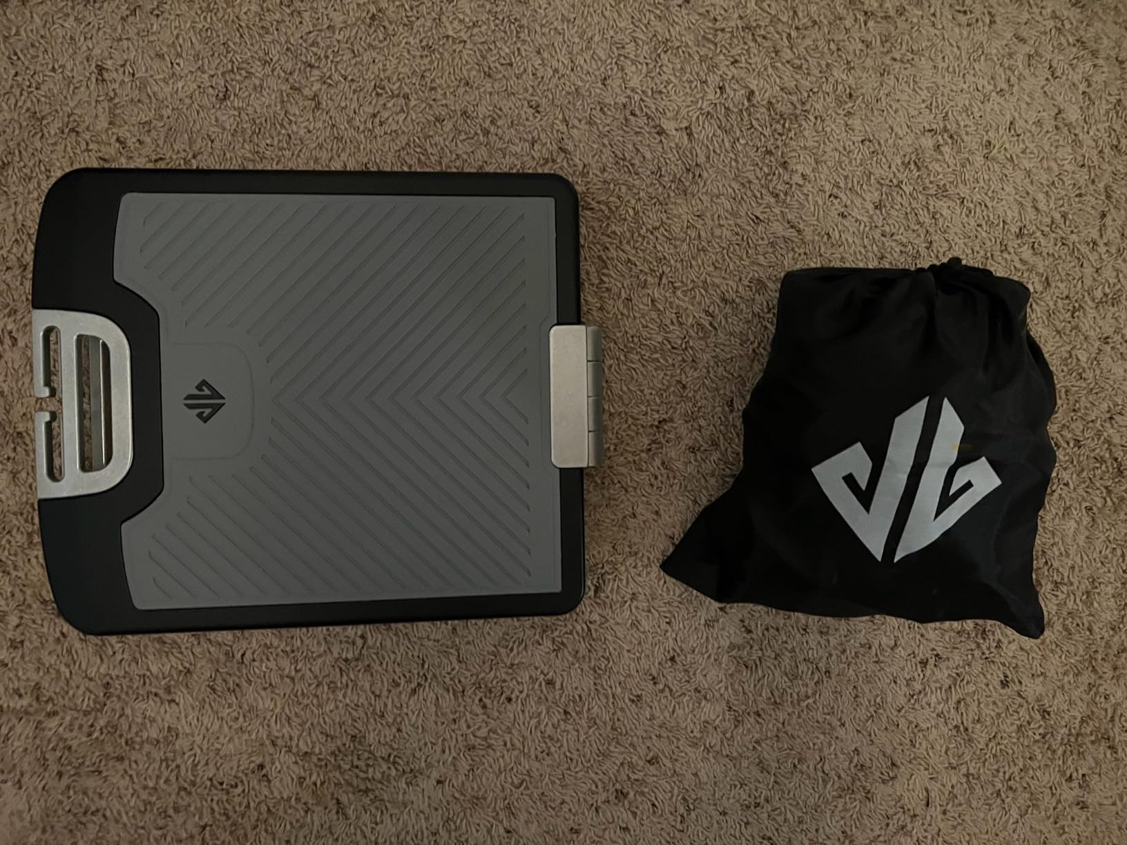 EVO Gym - Portable Home Gym Strength Training Equipment, at Home Gym | All in One Gym - Resistance Bands, Base Holds Gym Bar & Handles for Travel | Portable Gym & Home Exercise Equipment customer photo 1