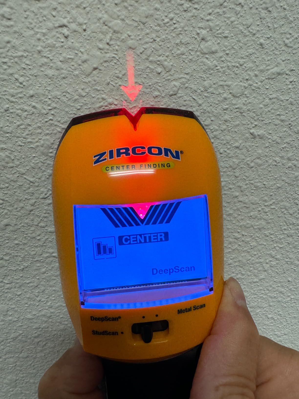 Zircon MultiScanner A250 All-in-One Stud Finder & Wall Scanner - Metal Detector + Live AC Wire Scanner with ACT, SpotLite Pointer & 4 Scan Modes customer photo 1