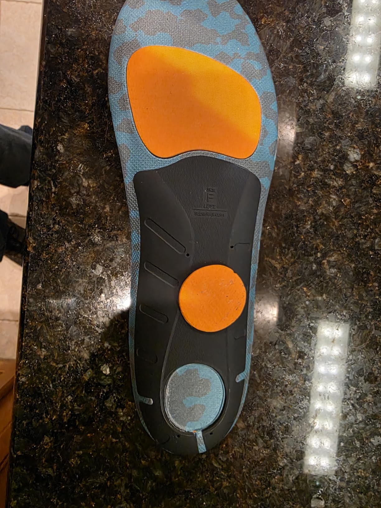 Superfeet Adapt Run Max Flexible Shoe Inserts & Athletic Running Insoles with Extra Cushioning, Sea Pine, 7.5-9 Men / 8.5-10 Women customer photo 1