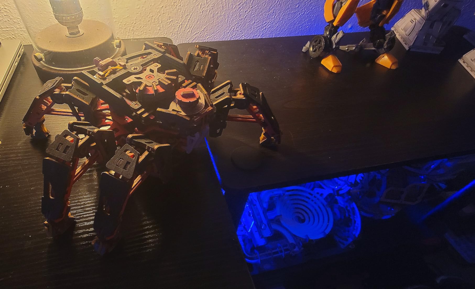 UGEARS Hexapod Explorer 3D Puzzle - Walking Robot Wooden Model Kits for Adults to Build - Self-Propelled 6-Legged Mechanical Crawler Craft Kit customer photo 1