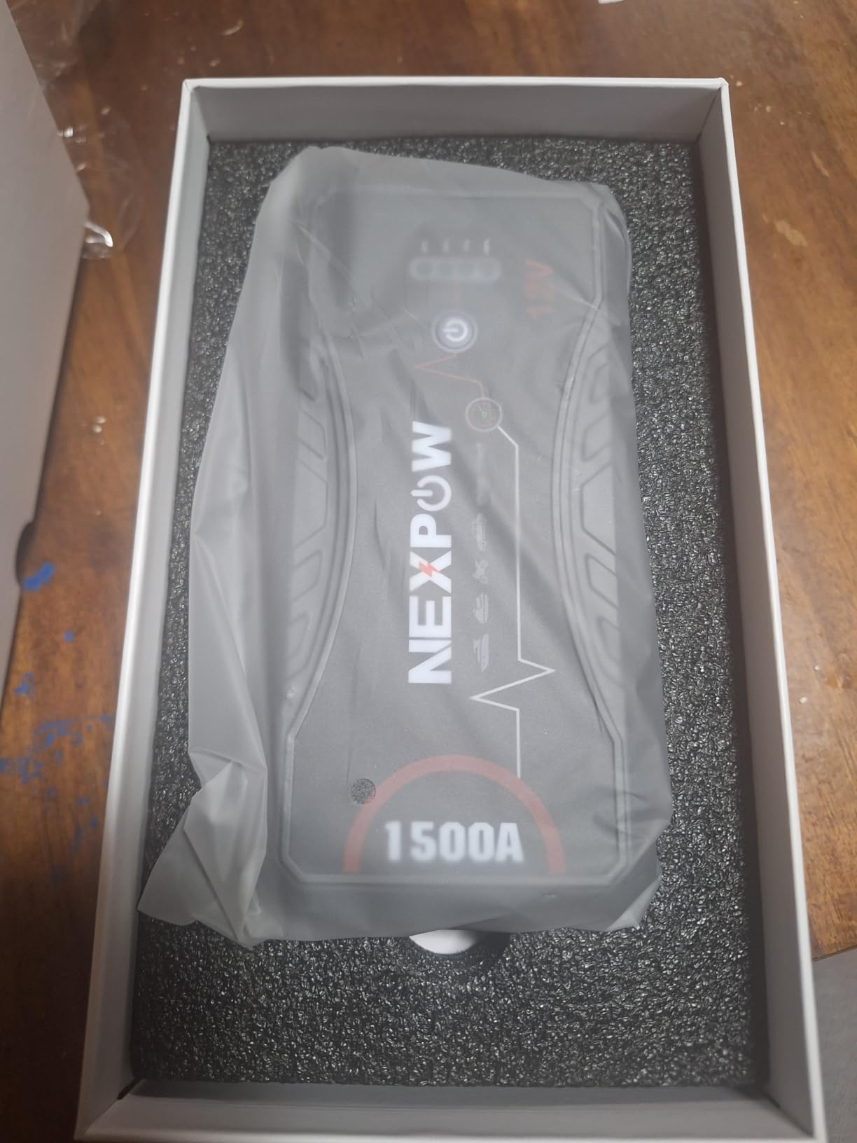 NEXPOW Car Jump Starter 2026 Upgraded Car Battery Jump Starter Pack 3000A Peak for Up to 9.0L Gas and 7.0L Diesel Engine 12V Auto Battery Starter Jumper Cables Portable Lithium Jump Box with USB QC3.0 customer photo 2