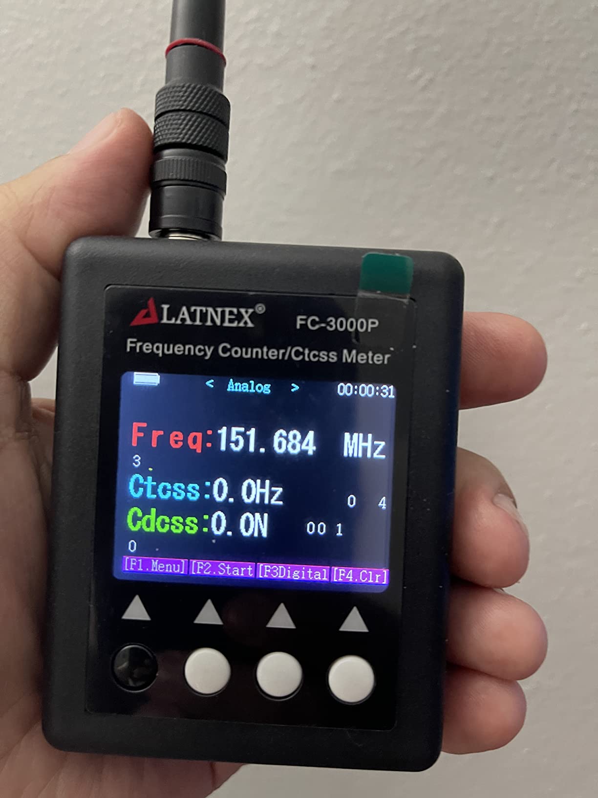FC-2800M Frequency Counter for Ham Radio CB - High Sensitivity with CTCCSS DCS Decoder for The VHF & UHF - CB Continuous Carrier Signal, Walkie-Talkies, DMR Radio customer photo 2