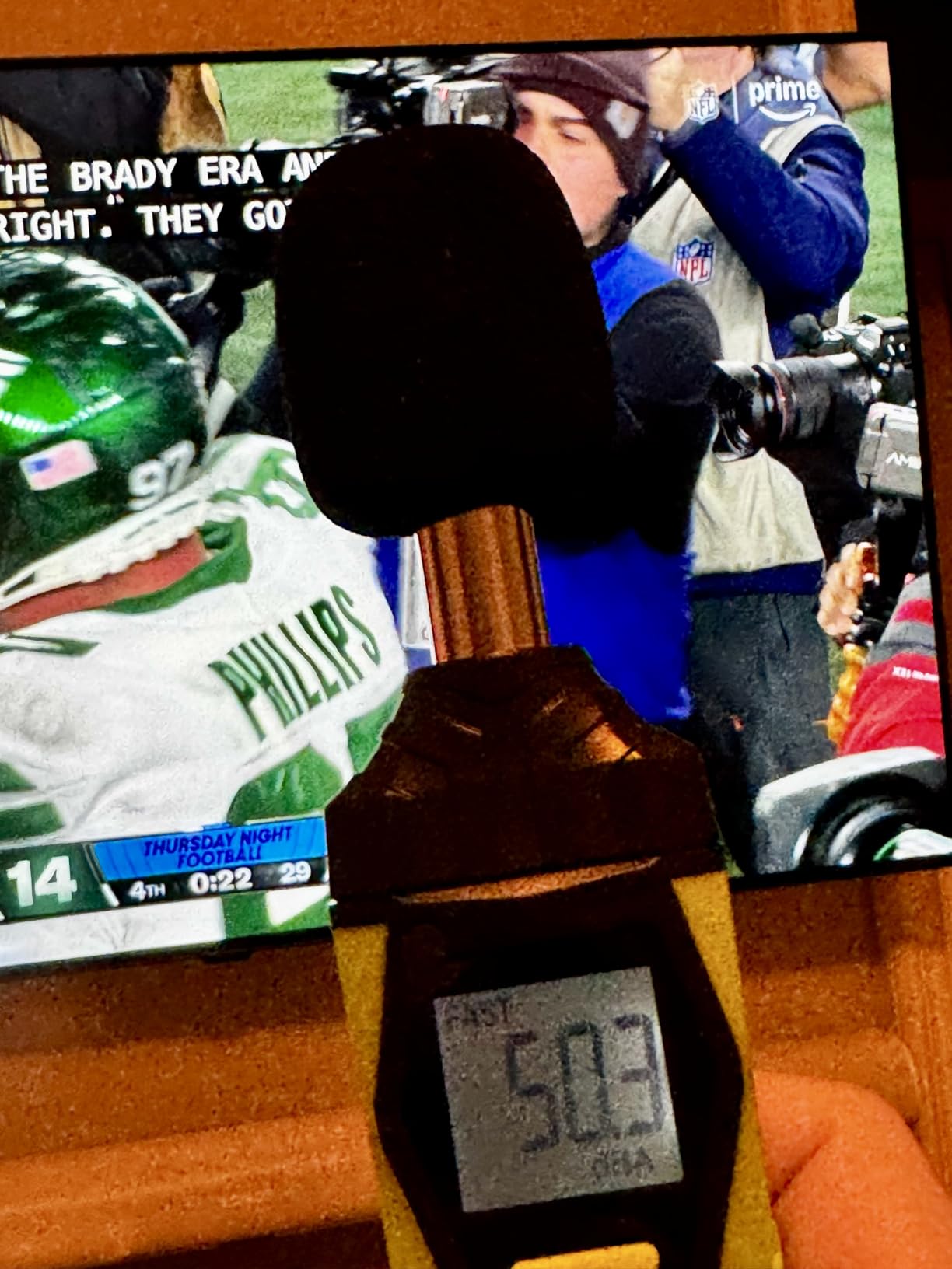 Decibel Meter, Tadeto Digital Sound Level Meter Portable SPL Meter 30dB to 130dB MAX Data Hold with LCD Display Backlight A/C Weighted for Home Factories customer photo 2