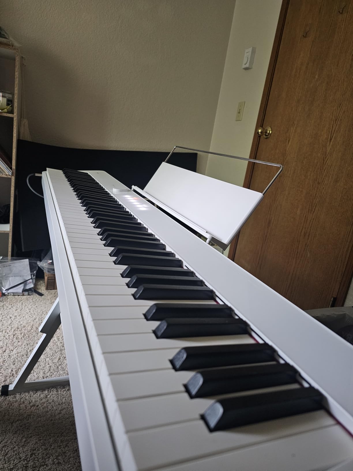 Casio Privia PX-S1100 - 88-Key Touch-Responsive Weighted Digital Piano | Ultra-Portable | Superior Sound | German Grand Tone, Bluetooth, Casio Music Space App | Gloss Black Finish customer photo 1