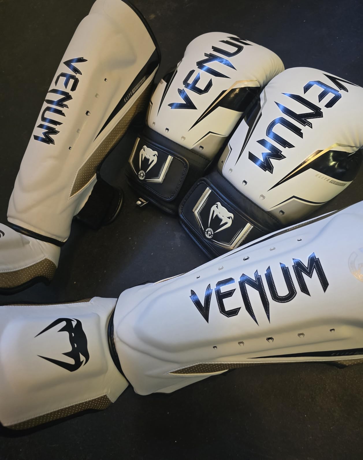 Venum Venum Elite Evo Shin Guards customer photo 1