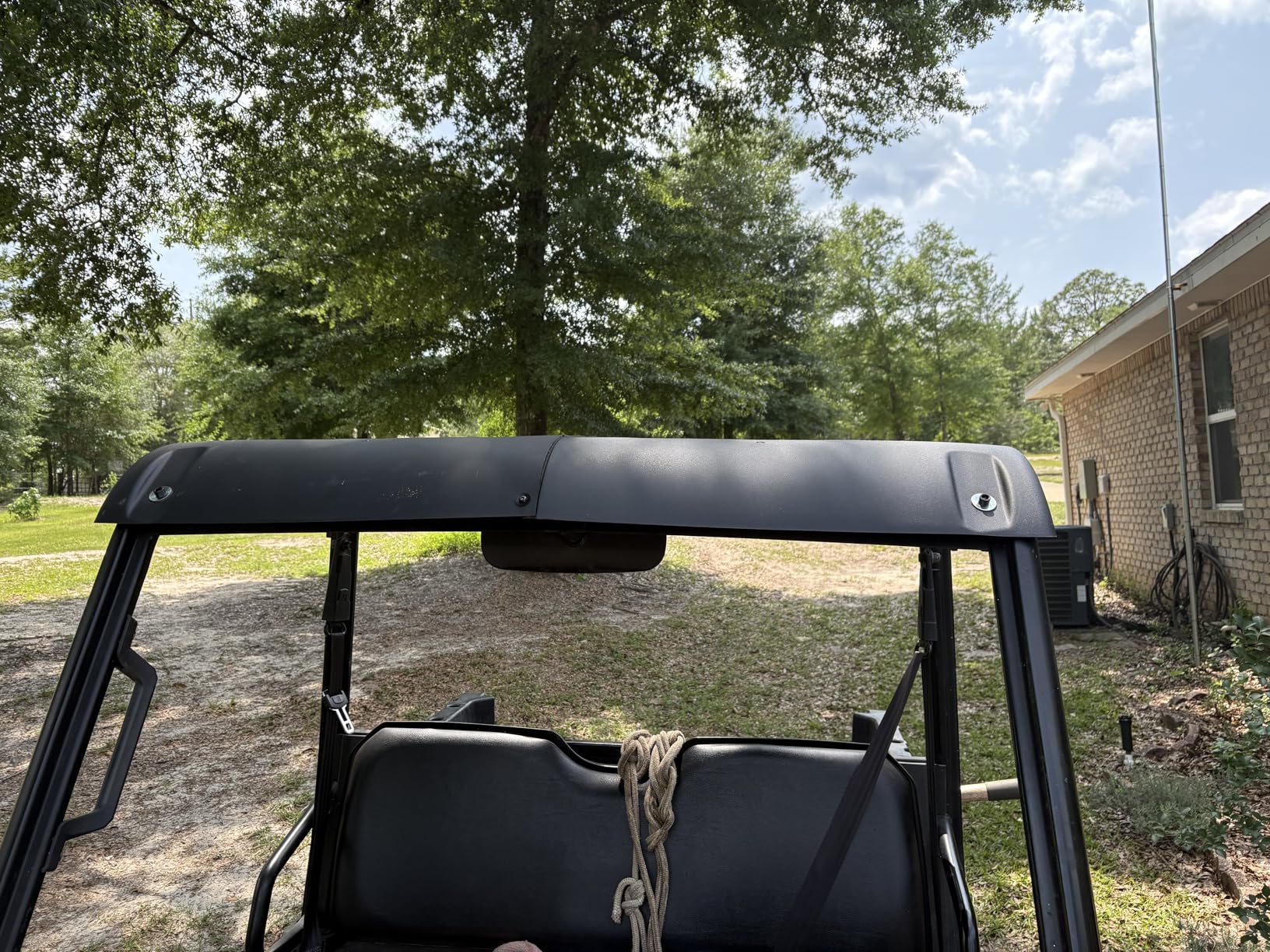 KEMIMOTO 570 Midsize Roof Hard Plastic, 2PCS Combination Dustproof Top Compatible with Polaris Ranger Mid Size 570/500/ SP 2015-2025 Accessories, 2-Seat Sport Roof Replace #2885077 customer photo 2
