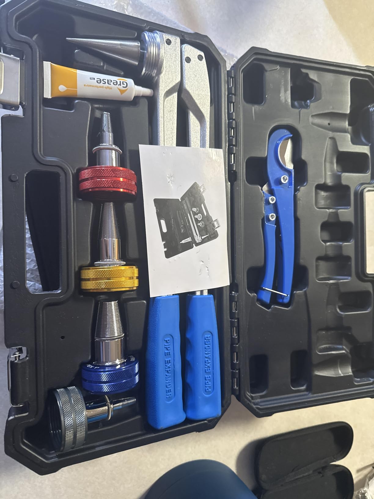 IBOSAD Manual PEX Pipe Expander Tool Kit with 3/8