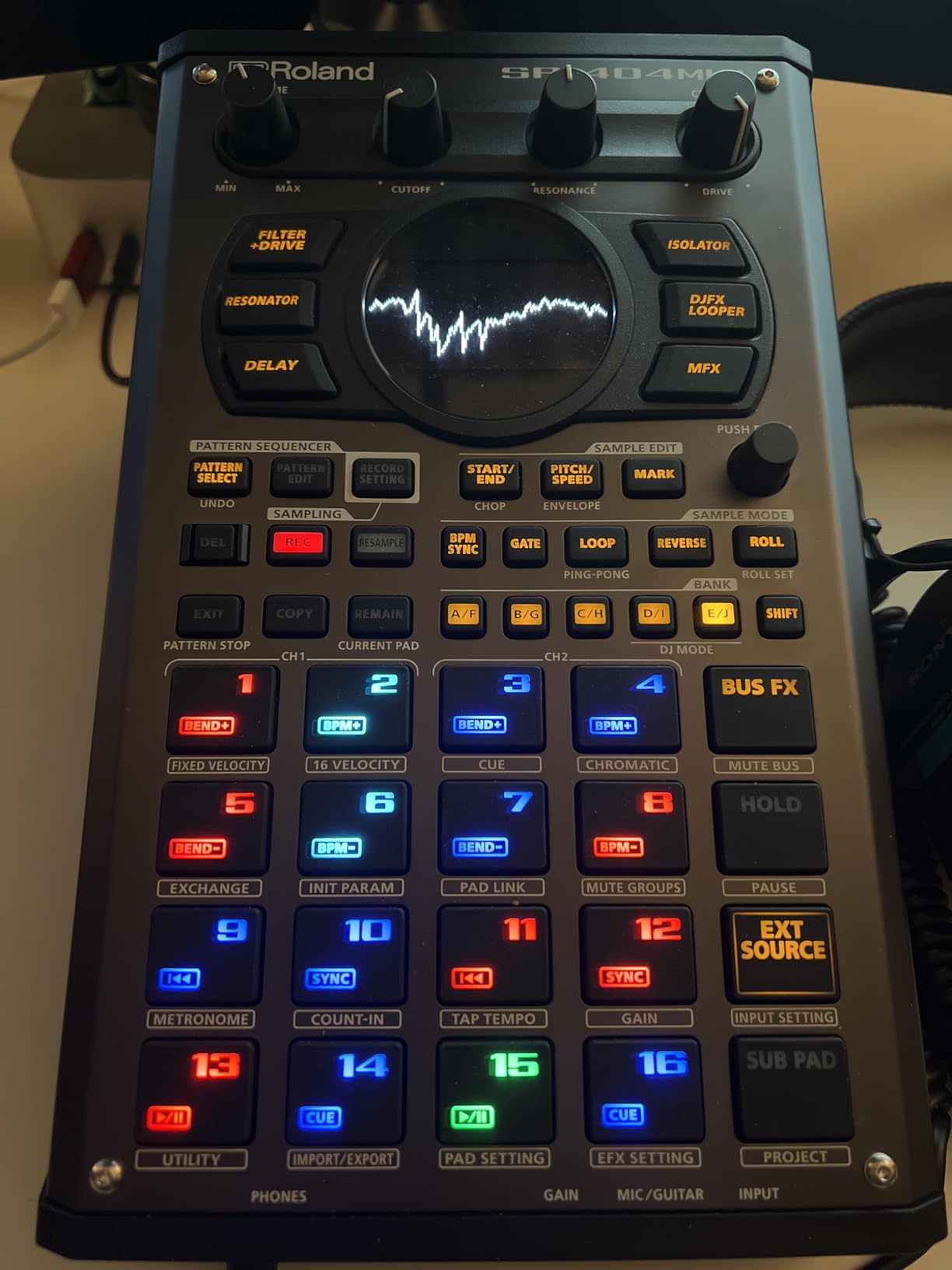 Roland SP-404MKII Creative Sampler and Effector | The Legendary SP-404 Beat Maker with Some Serious Upgrades | Fast workflow | 16GB Internal Storage | 32-Voice Polyphony | 160 Samples Per Project customer photo 1