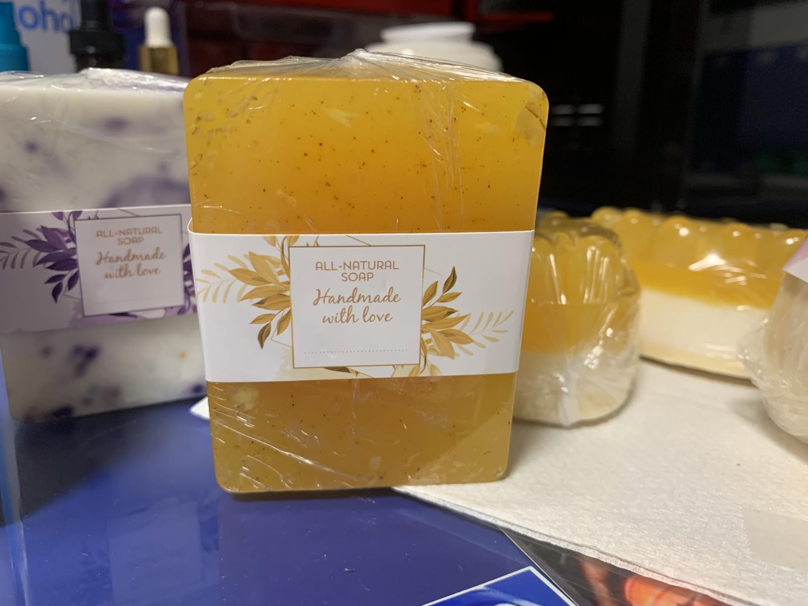 CraftZee Soap Making Kit - Soap Making Supplies with Shea Butter Soap Base, Silicone Loaf Soap Molds, Soap Cutters, Fragrances & More - DIY Homemade Melt & Pour Soap Craft Kits for Adults & Kids customer photo 1