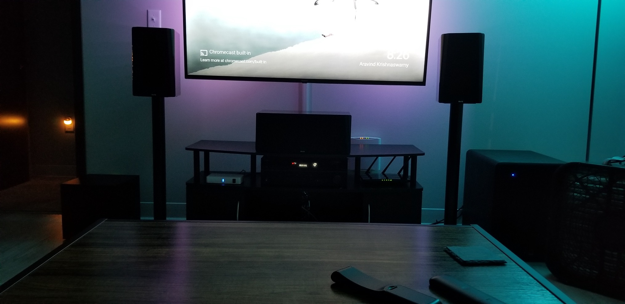 DYNASTY PROAUDIO WSA-5RP Wireless Rear Speaker Kit with Built-in Amplifier - 5.2/5.8GHz Dual Band, 106 RF Channels Anti-Interference, 2x50W Class-D Power, 100ft Range - for Home Theater Surround Sound customer photo 1