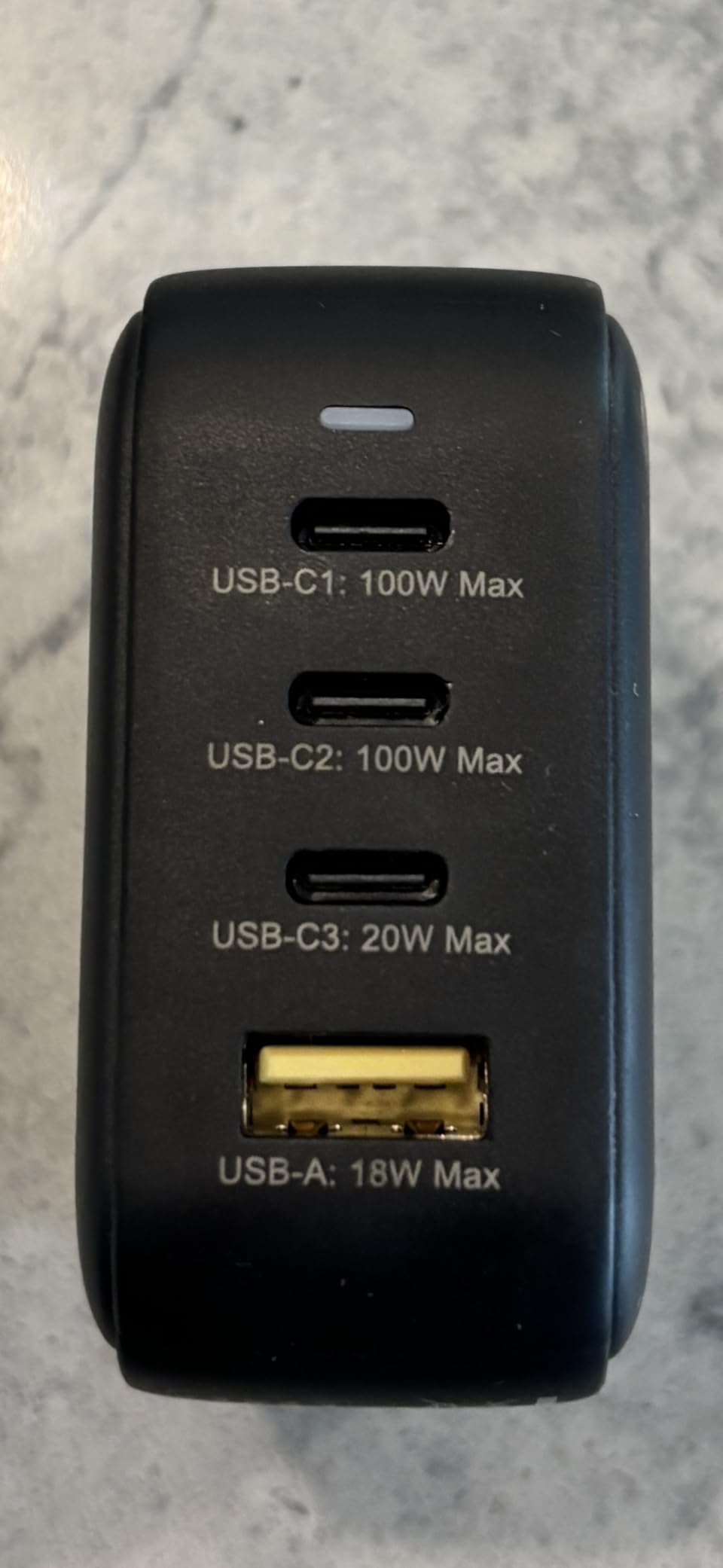 MINIX NEO P3 100W Turbo 4-Port GaN Wall Charger, 3 x USB C port Fast Charging Power Adapter(Max 100W/20W), 1 USB-A (Max 18W). Compatible with MacBook Pro Air, iPad Pro, iPhone 17/16 Pro Max,Galaxy S23 customer photo 1