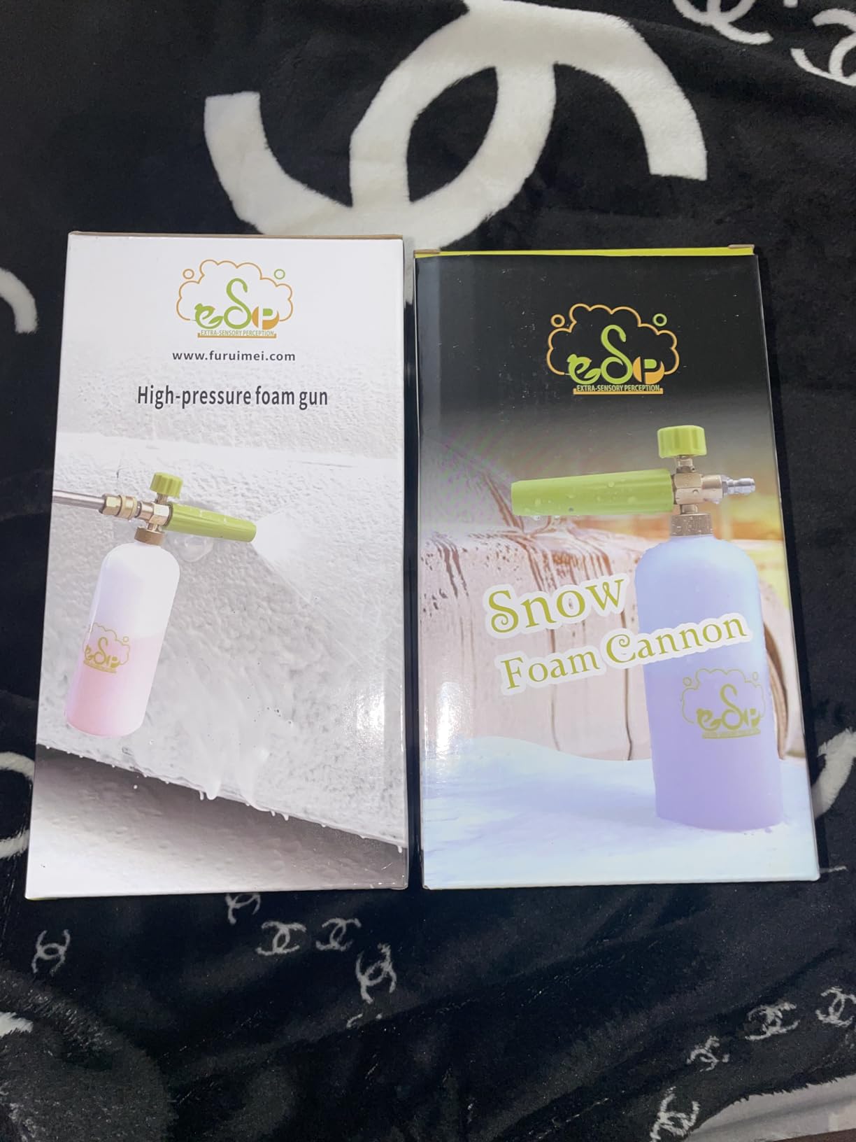 ESP Foam Cannon Snow Foam Lance Pressure Power Jet Washer Quick Release Adjustable Nozzle with 1 Liter Bottle Washing Mitts 1 Towel customer photo 2