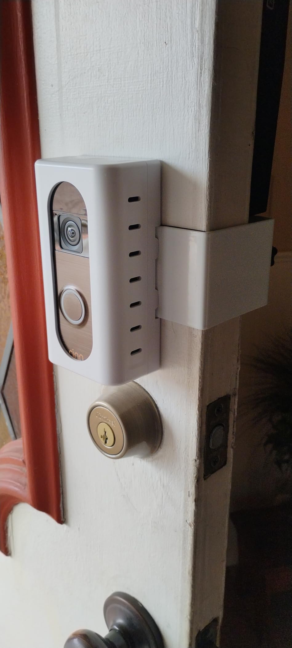 KIMILAR Anti-Theft Video Doorbell Mount Compatible with Ring/Blink Wireless Video Doorbell customer photo 2
