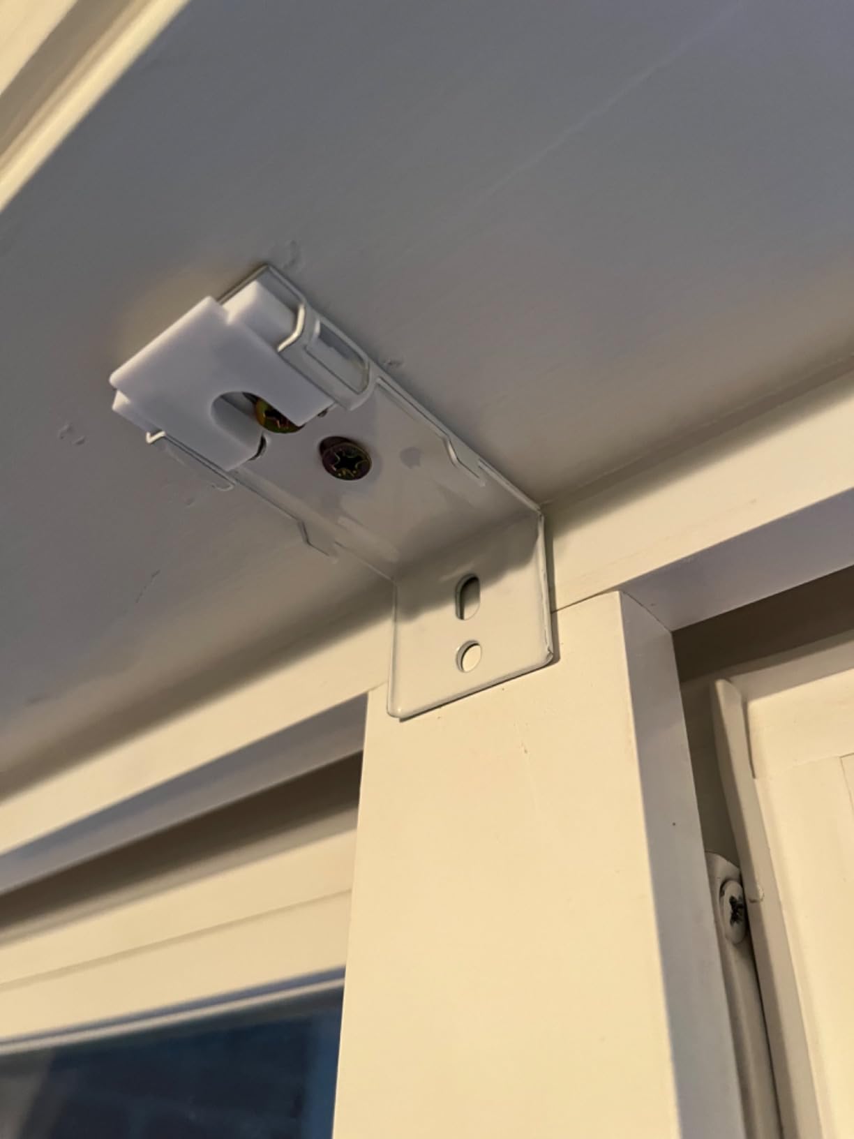 Motorized Smart Blinds with Remote, Custom Automatic 100% Blackout Roller Shade Compatible with Alexa/Homekit/Google, Electric Smart Blinds for Indoor Windows, Essential White customer photo 1