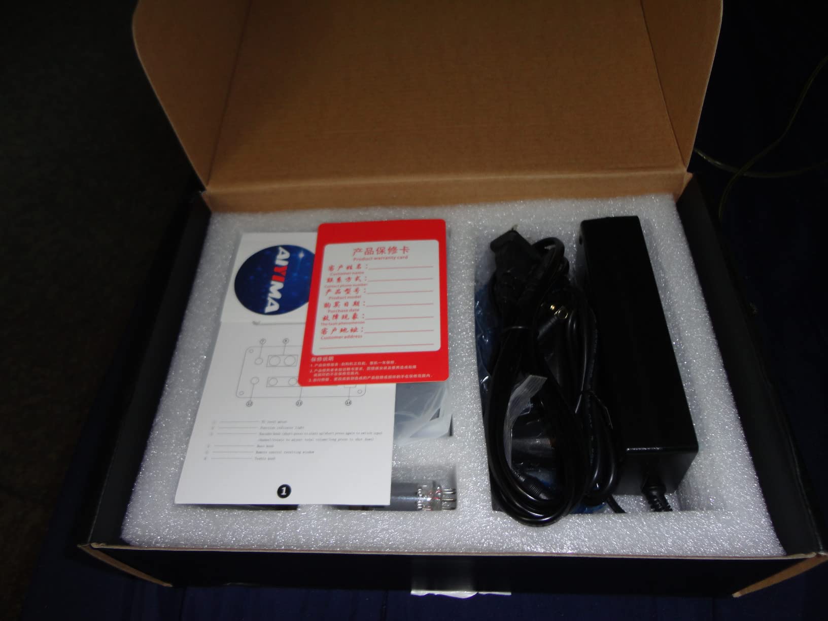 AIYIMA T9 200W Bluetooth Amplifier HiFi Digital Class D Power Amp 2.0/2.1 Channel Vacuum Tube DAC Amp with VU Meter & Bass Treble Bluetooth Coaxial Optical PC-USB inputs customer photo 1