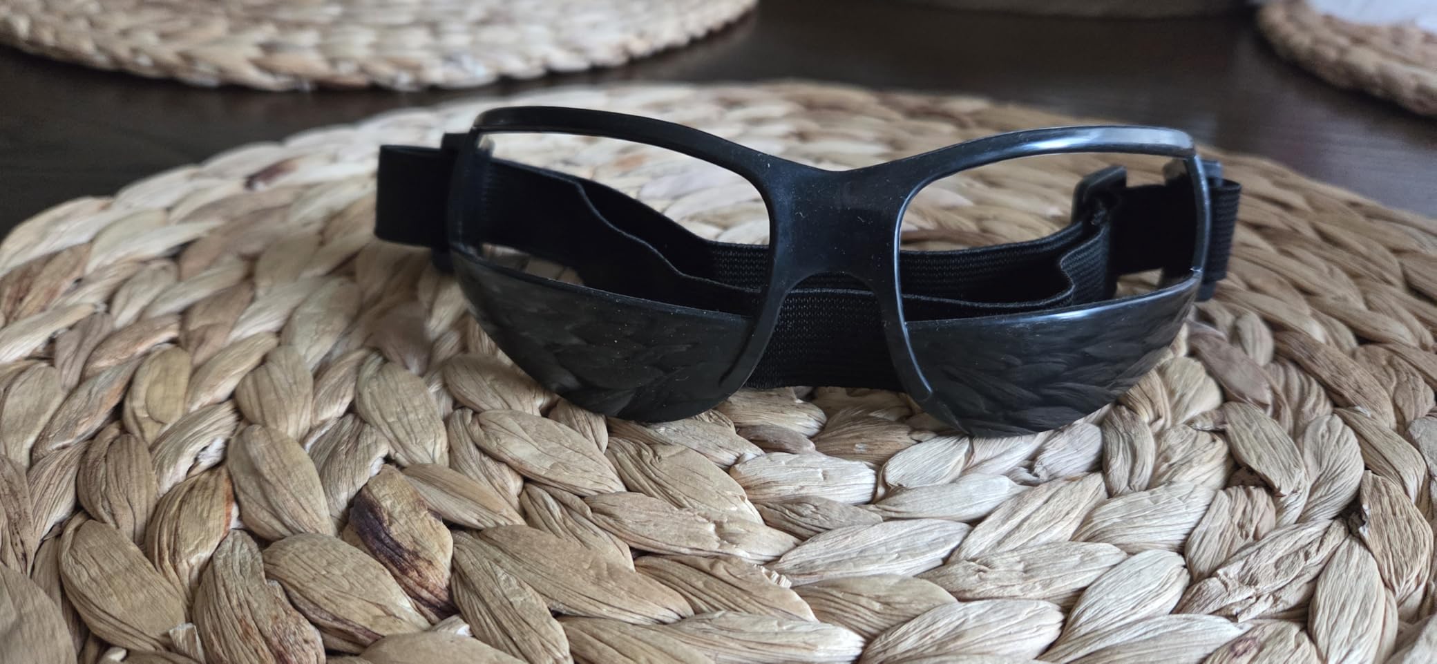 Weewooday 8 Pack Basketball Dribbling Goggles Adjustable Sport Training Glasses Black Dribble Goggles for Basketball Training Equipment for Men customer photo 1