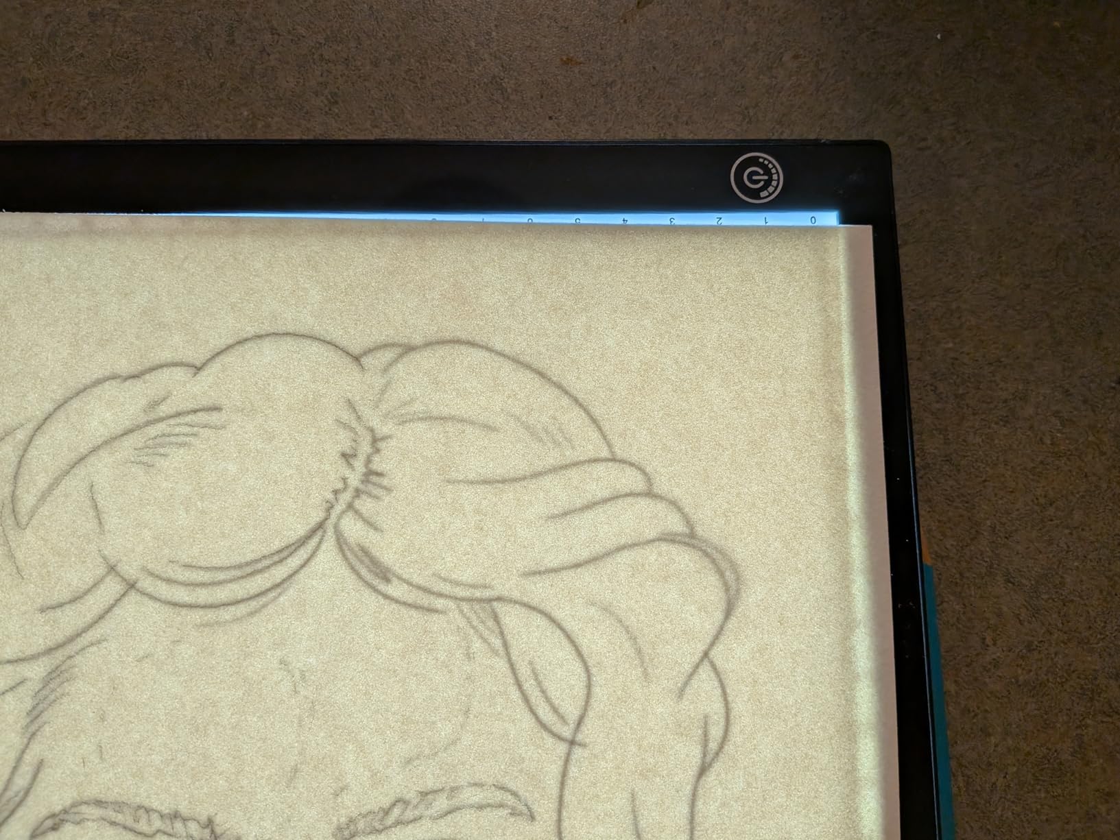 LitEnergy Rechargeable Tracing Light Box, Ultra-Thin Adjustable Battery Powered Artcraft LED Tracer Light Pad Tablet for Drawing, Sketching, Animation, Stenciling, Diamond Art Painting Kits for Adults customer photo 2