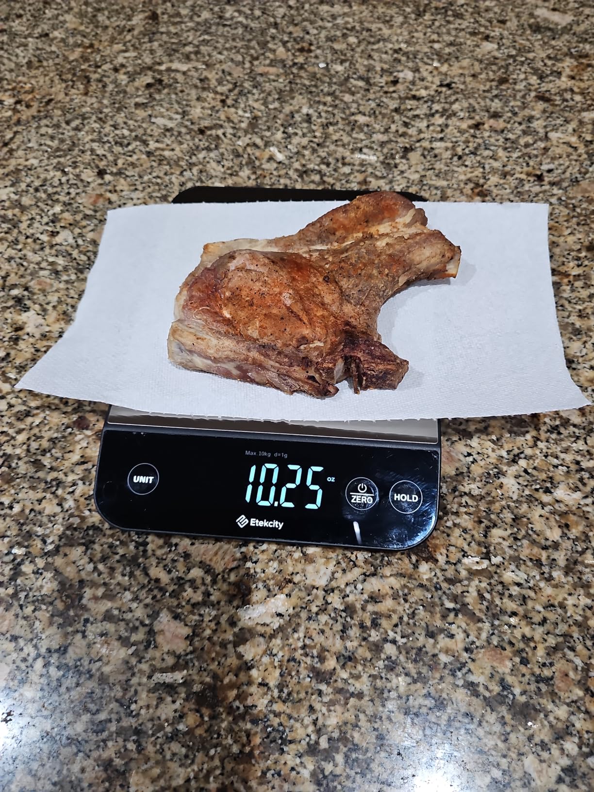 Etekcity Food Nutrition Scale, Smart Food Scale for calorie count, IPX6 Waterproof, Rechargeable, Bluetooth, Ounces and Grams for Weight Loss, Cooking, 304 Stainless Steel, Luminary 22lb customer photo 2